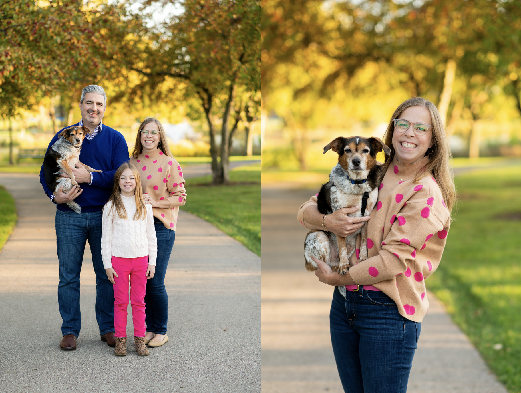 Dog-Friendly Arlington Heights Family Photographer