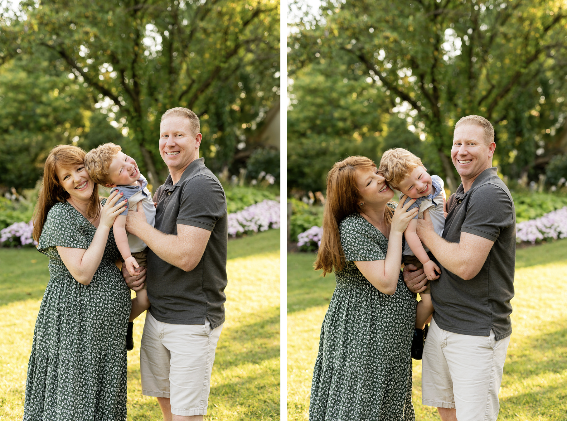 Lombard Family Photographer | Lilacia Park Family Session