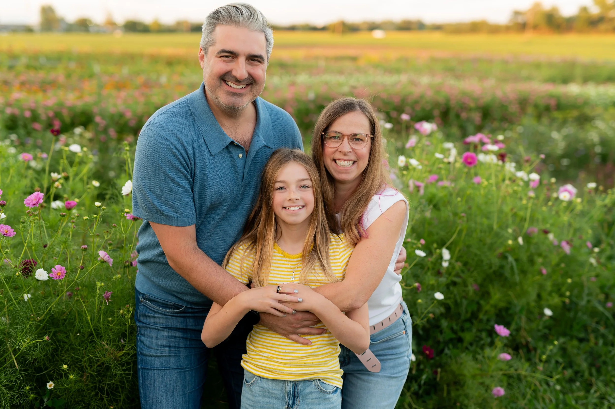 Wildflower Farm Family Session | Arlington Heights Family Photographer