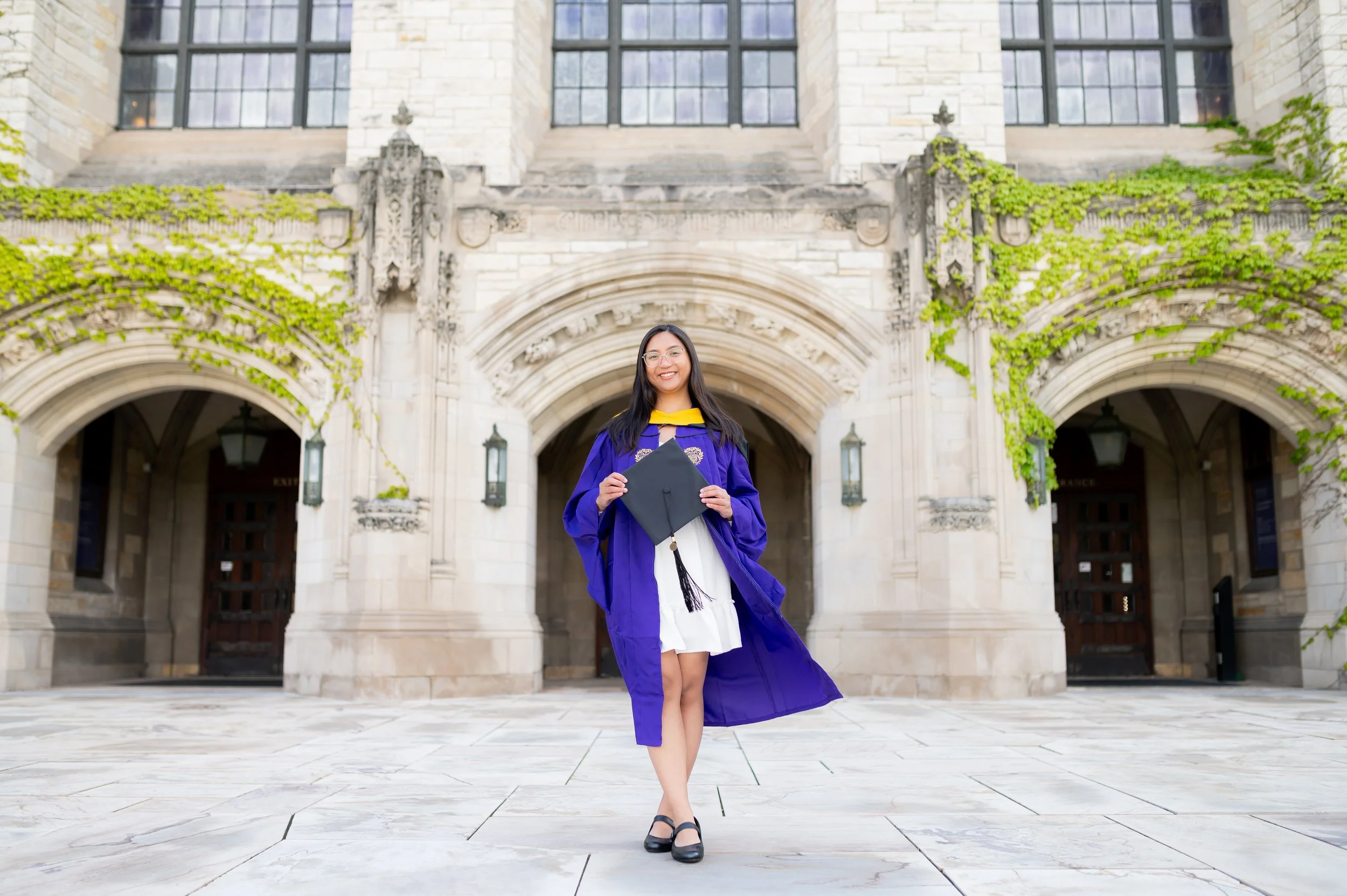 Northwestern University Graduation Photographer | Evanston Senior Portrait Sessio
