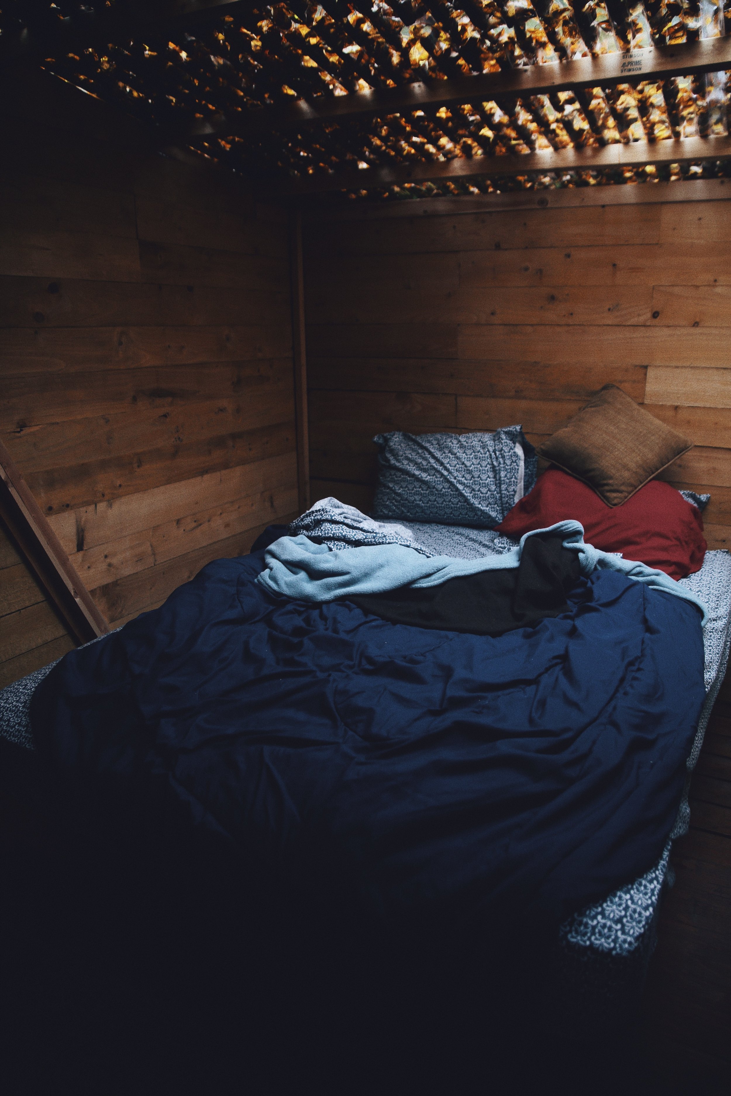 Green Cabin Bed
