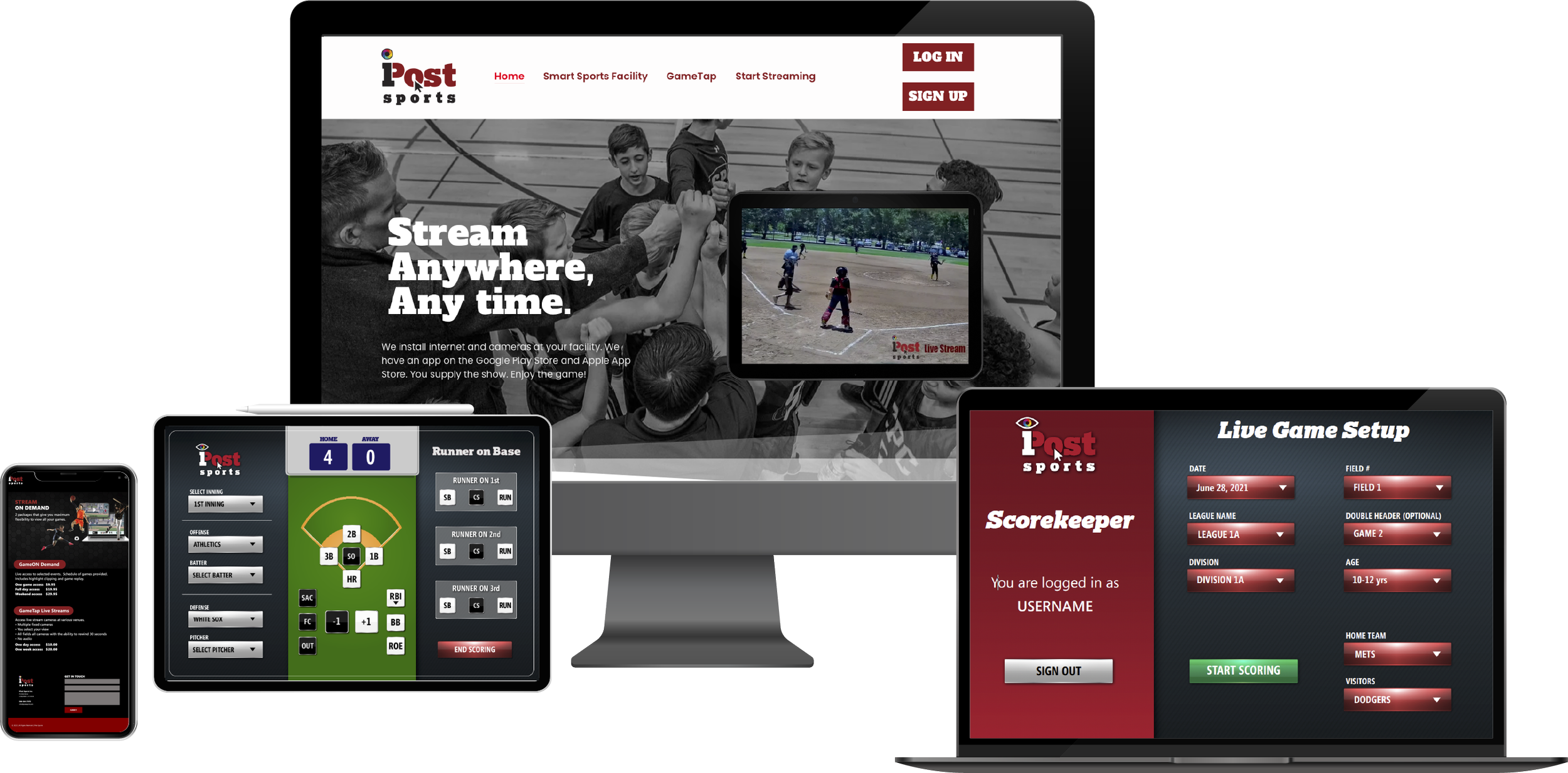 sports branding and graphic design