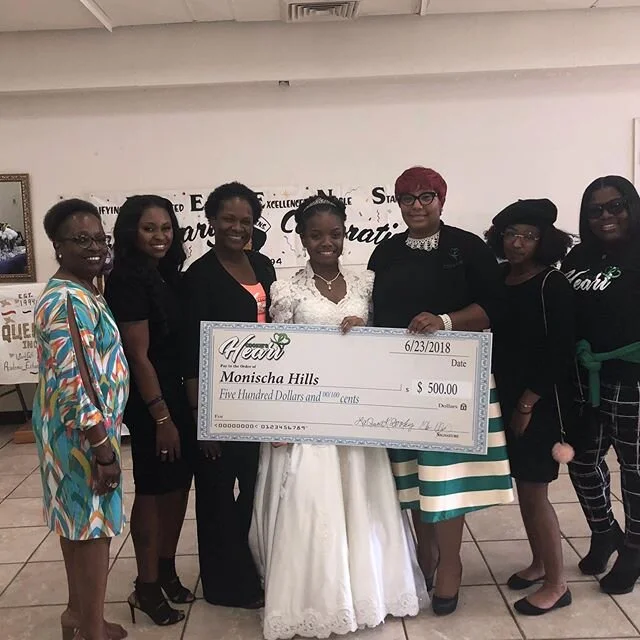 This day was so special because Cookie&rsquo;s Heart Foundation was able to award the very first scholarship. I was happy and sad at the same time...happy because Monischa was so deserving of our scholarship...sad because our foundation was started b