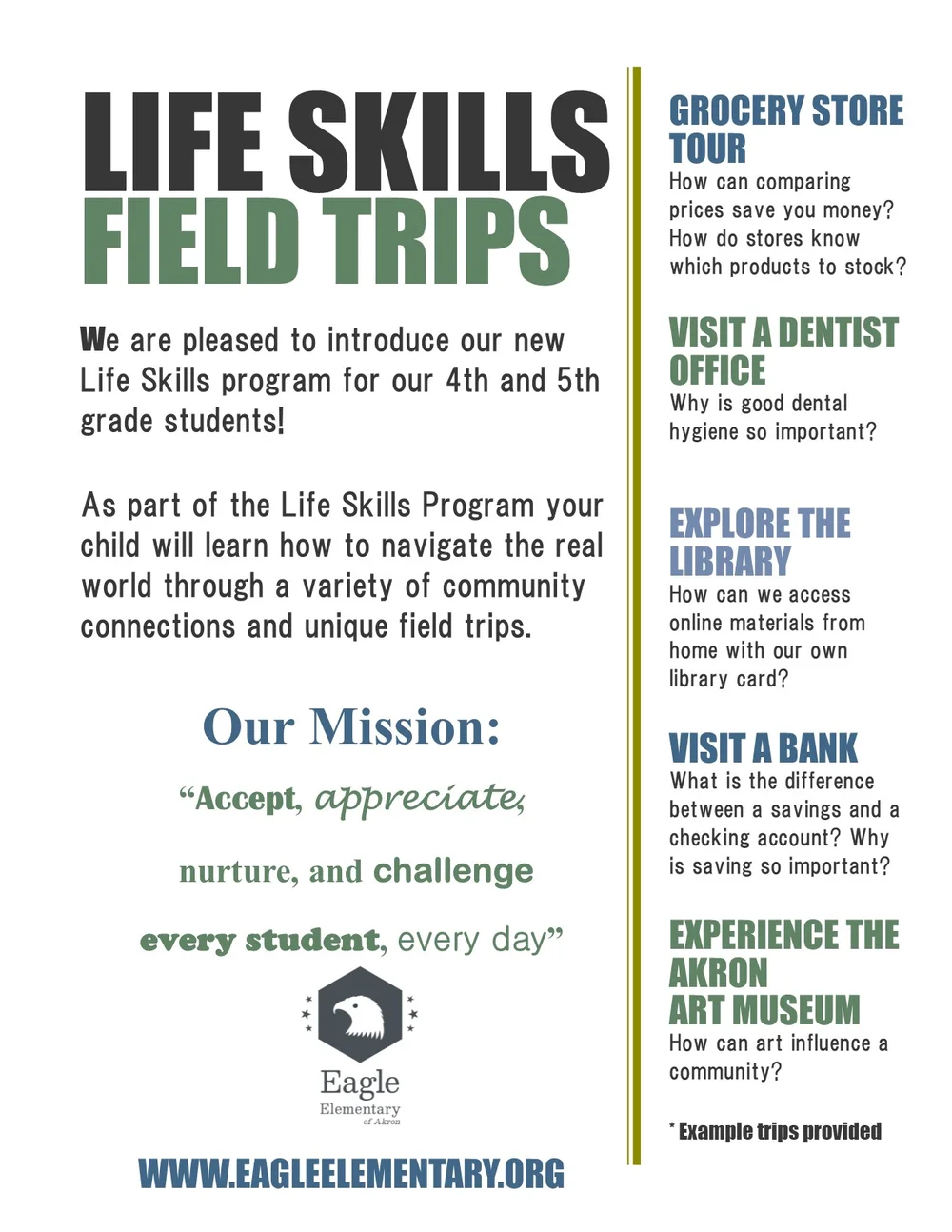 Life Skills Program — Eagle Elementary