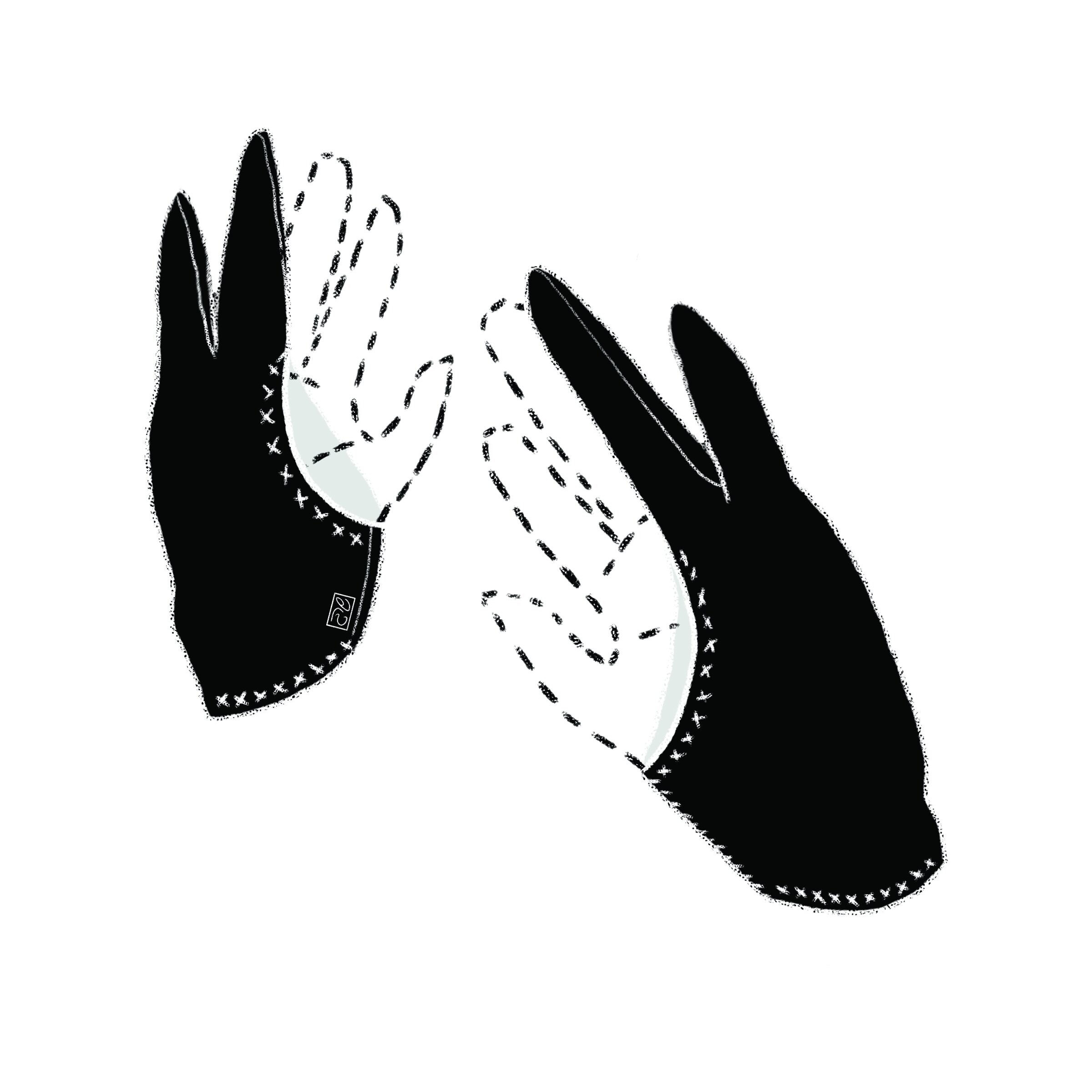 "Gauntlets of Blocking" from The Adventure Illustrator's Artsenal