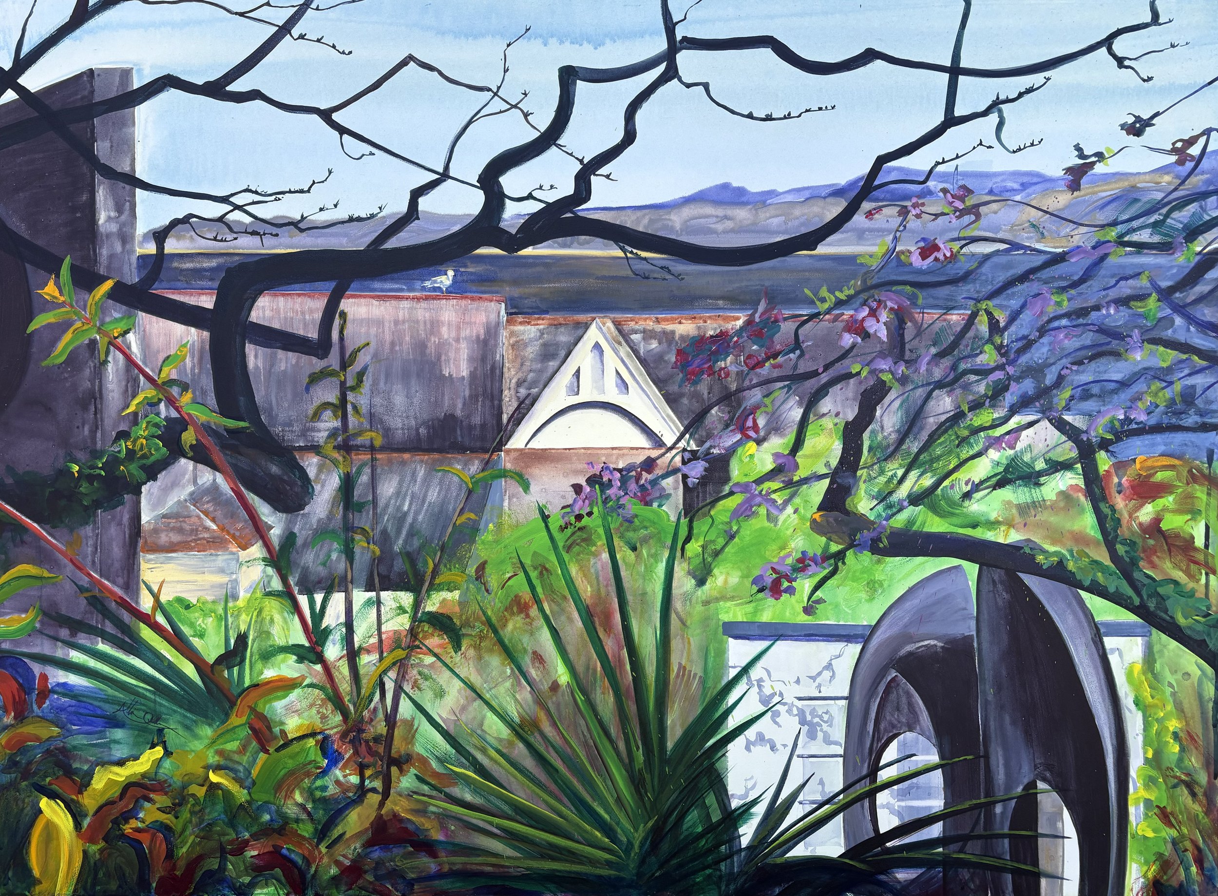 Hepworth's Garden. 30" x 40". $995