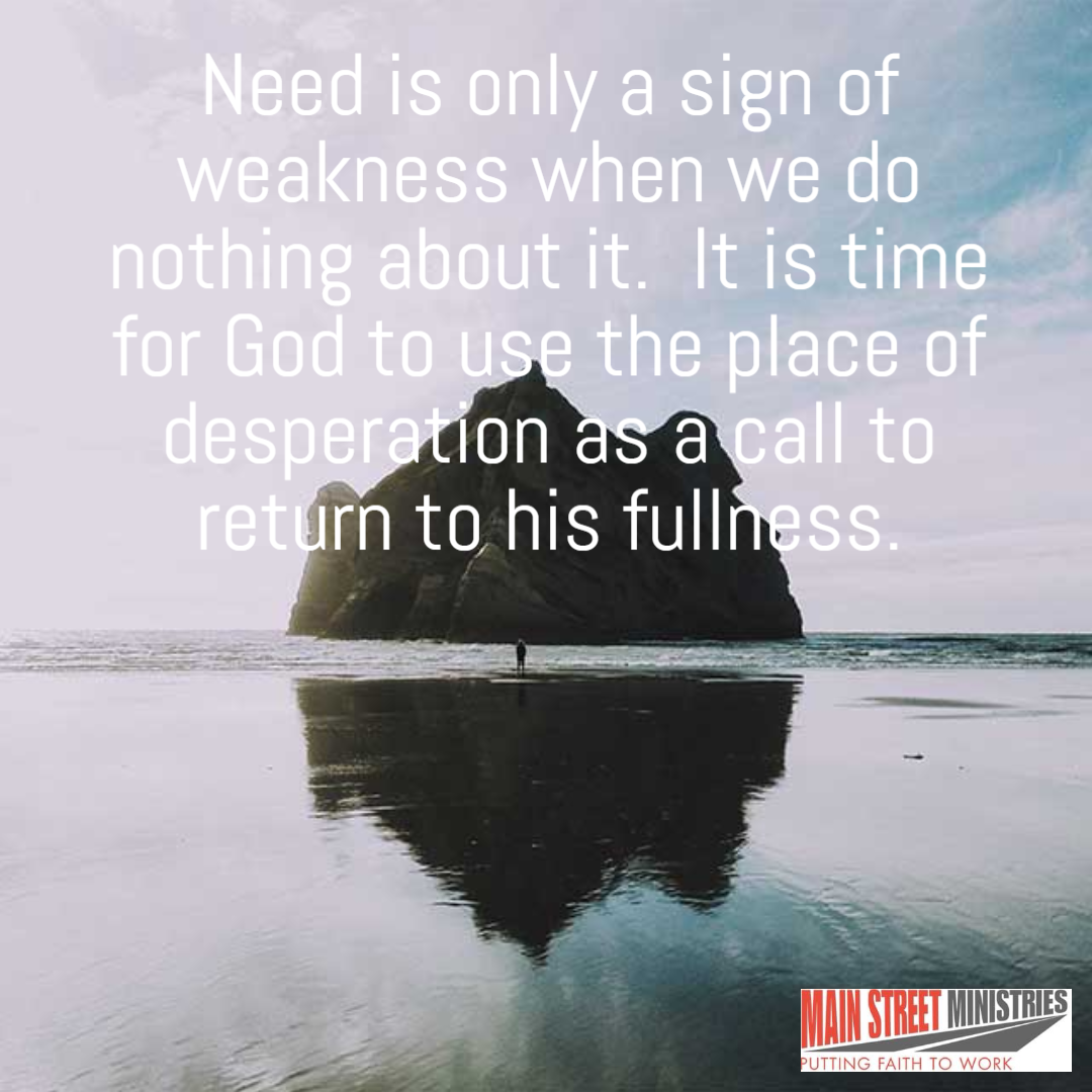 Breaktime Bible Study:  The Place of Desperation