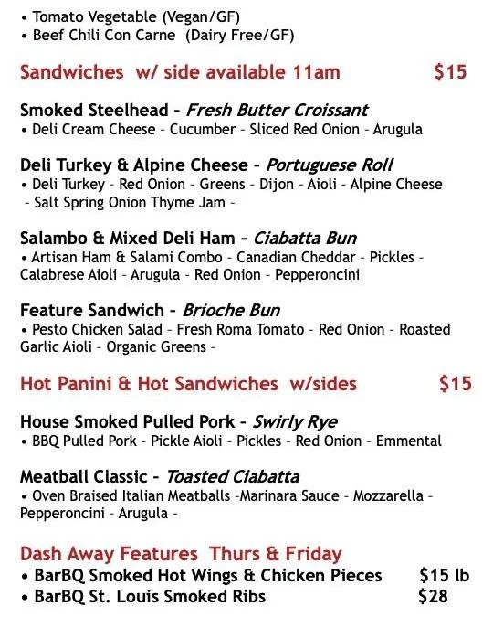 It's going to be a great week !!

Open Tuesday to Saturday 
9:30 to 4:30 

#olivereatsltd