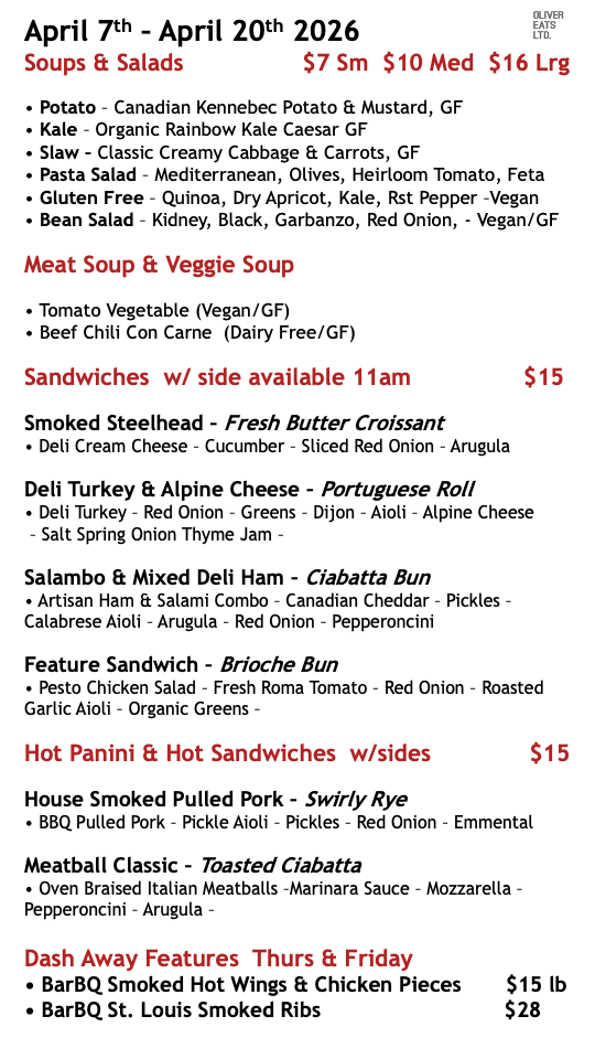  1 April 2026 Lunch Menu CLAUDE REDO  [.png
