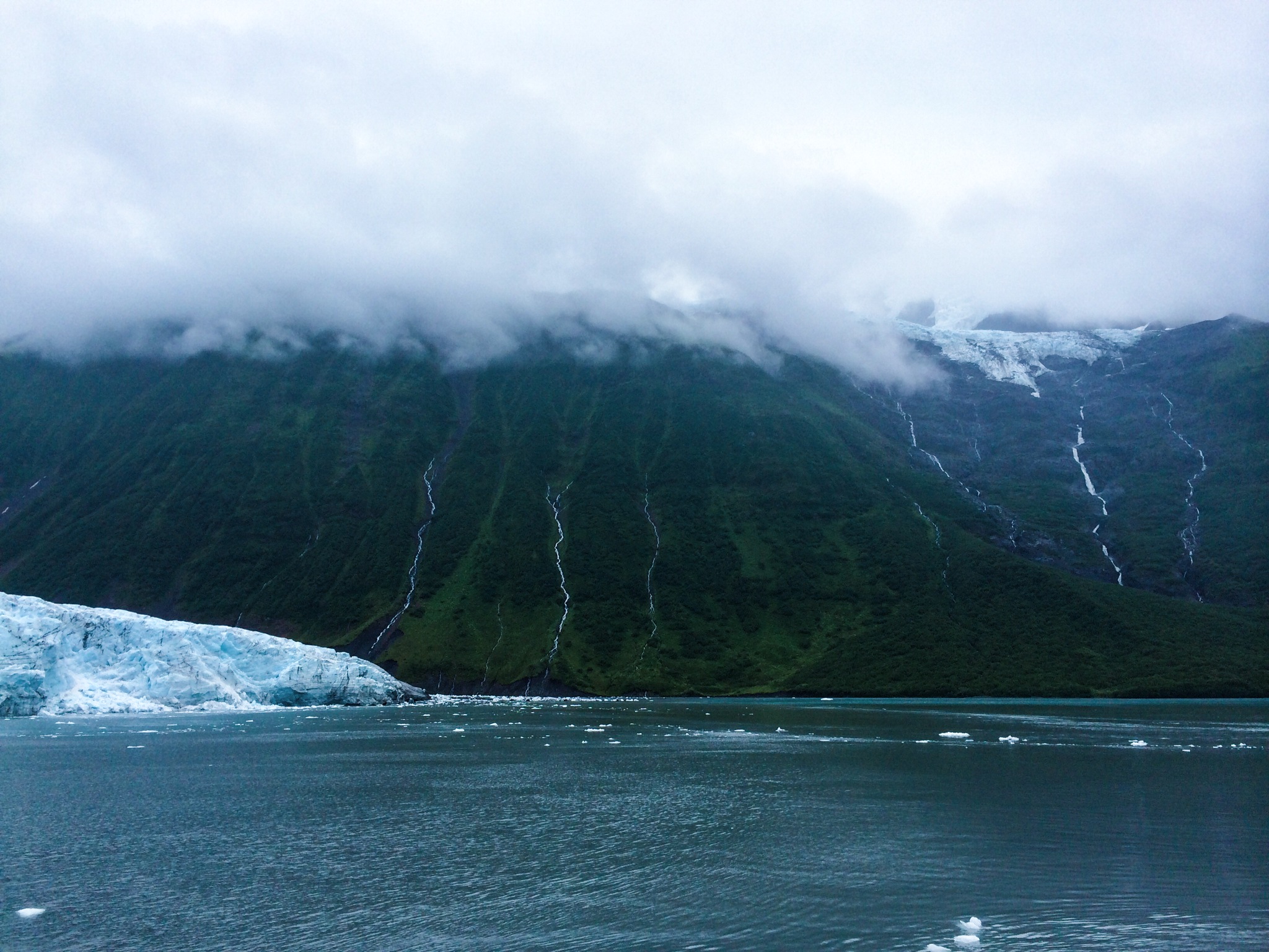 Mountain waterfalls