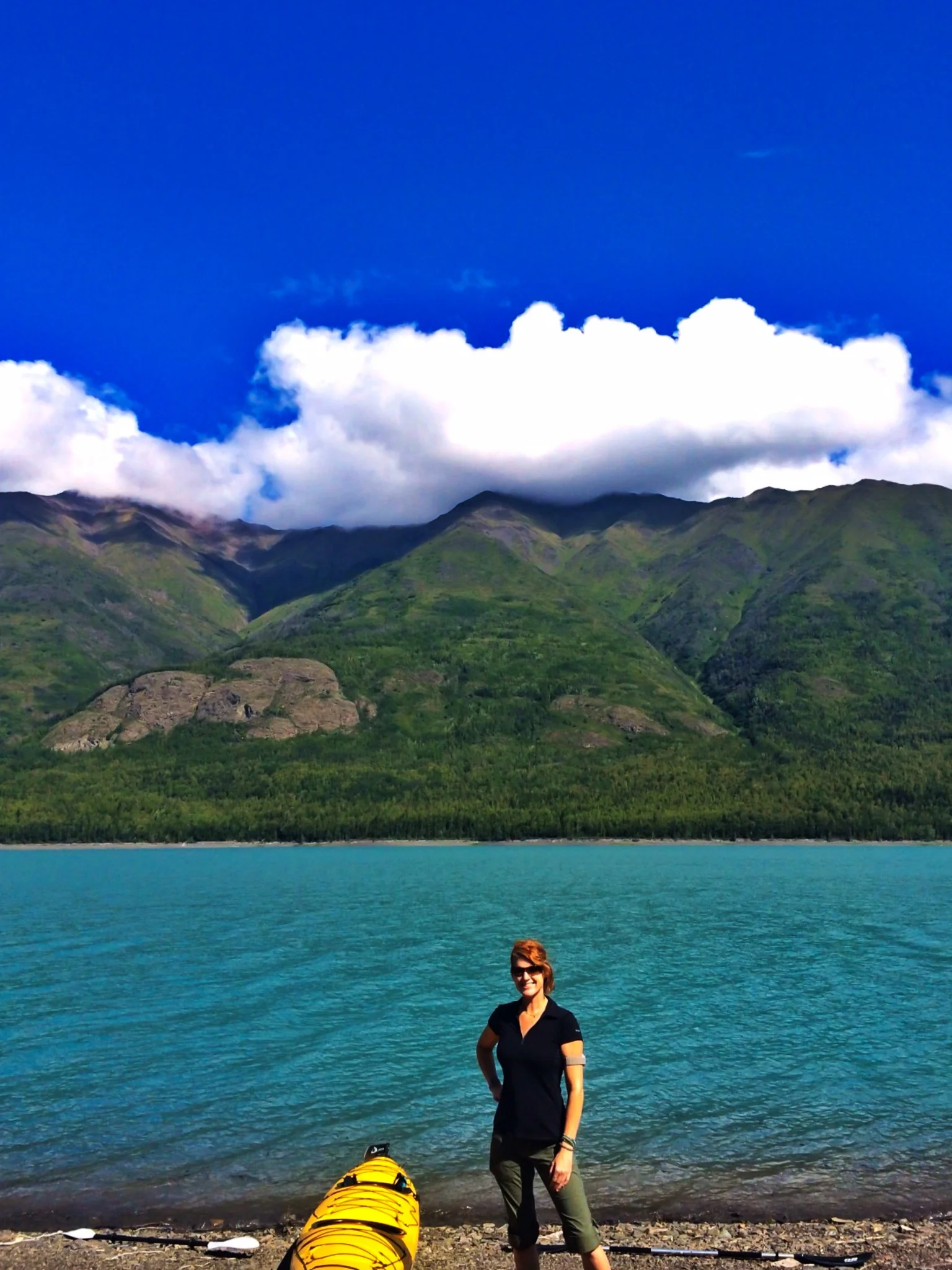 We went to shore for some exploration