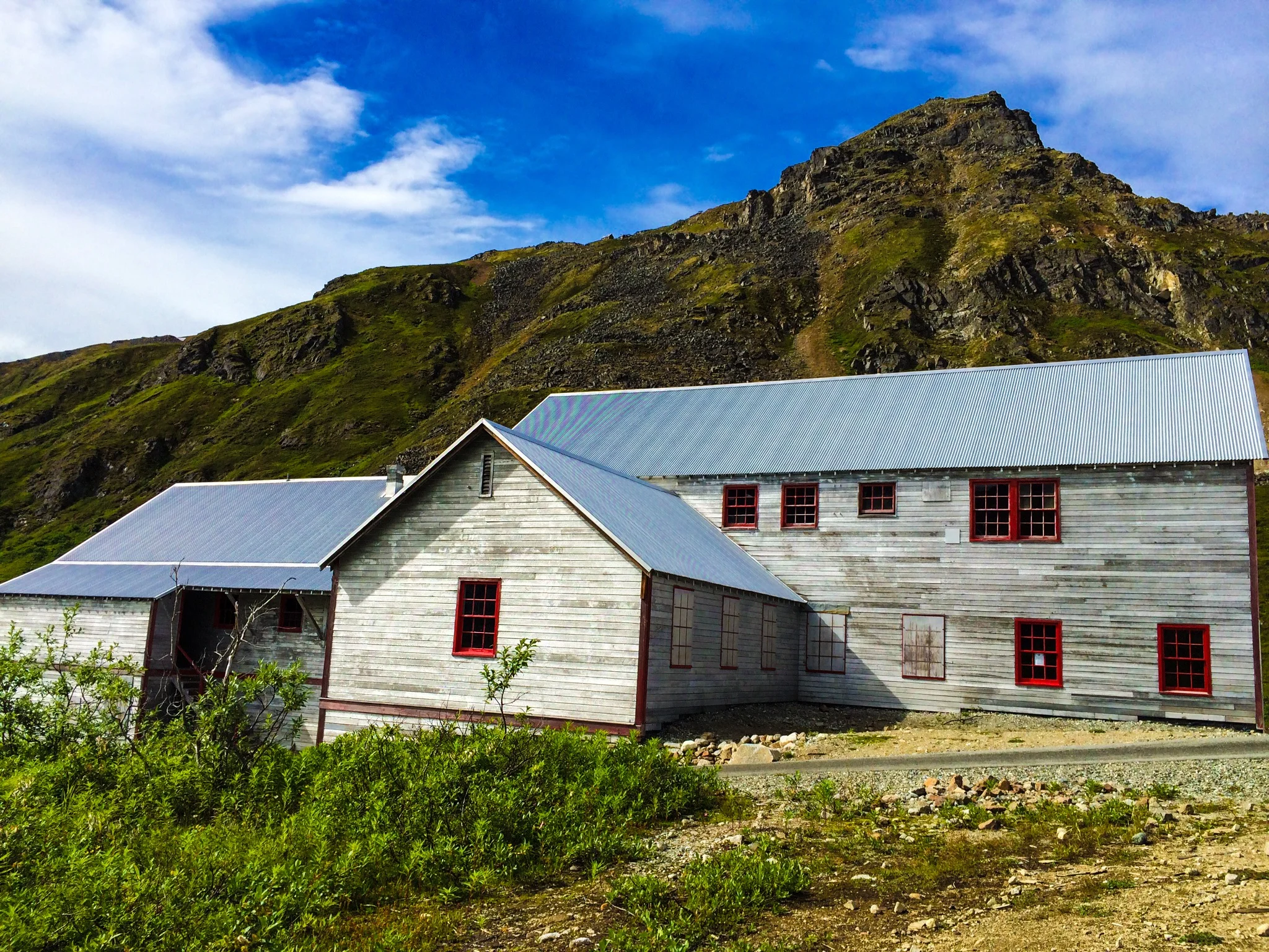 Bunkhouse and shops