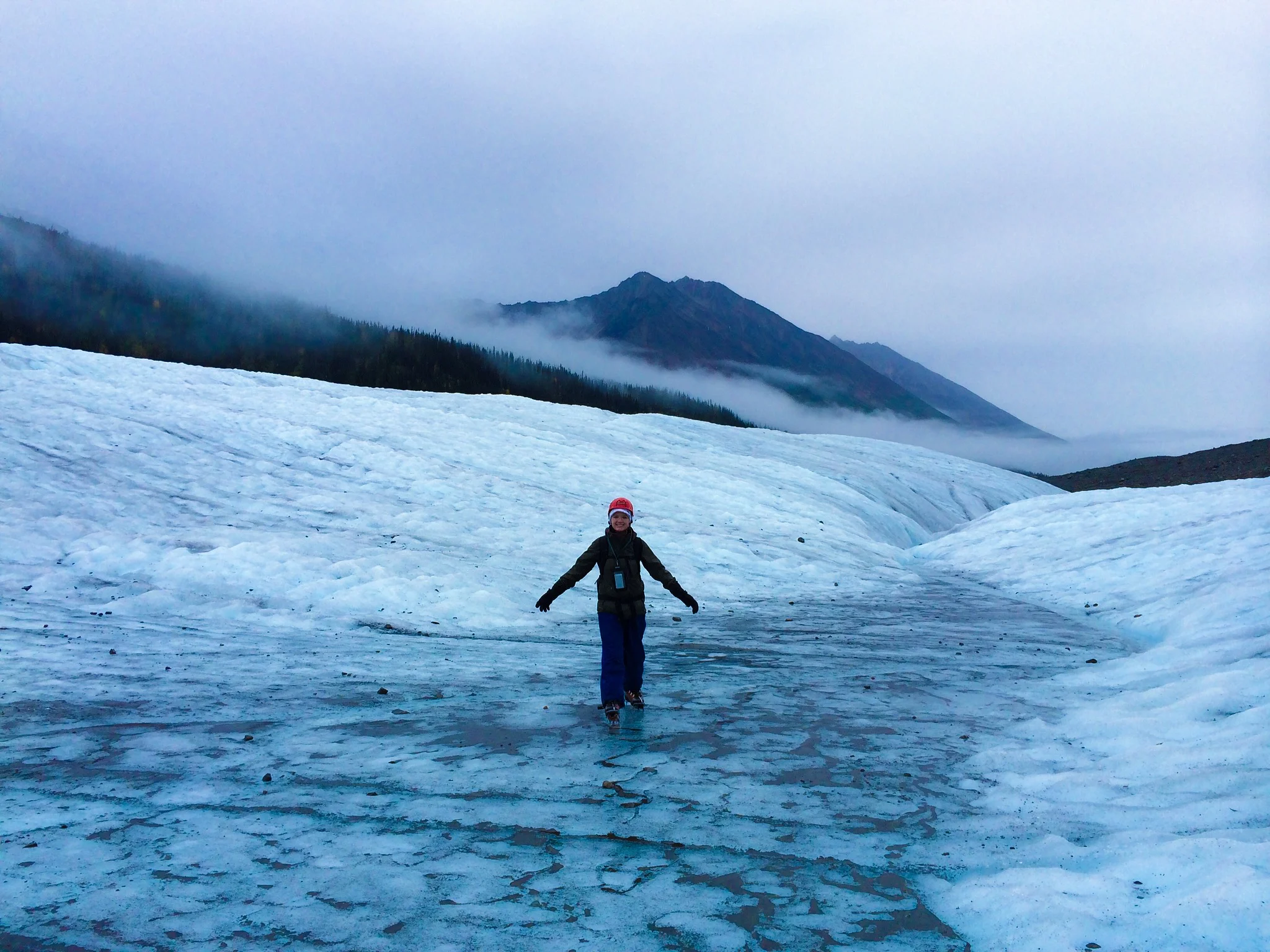 ice is slippery