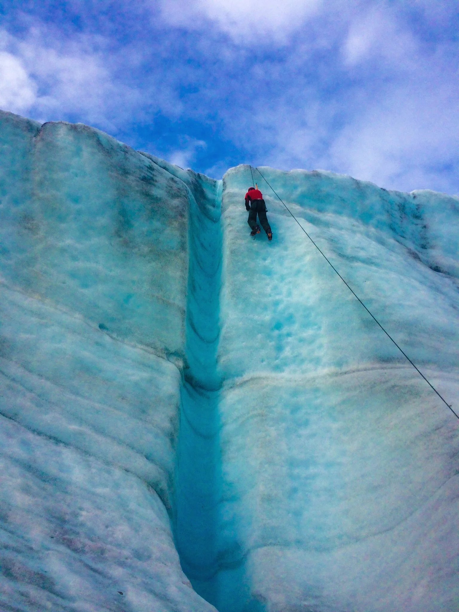 scaling to the top