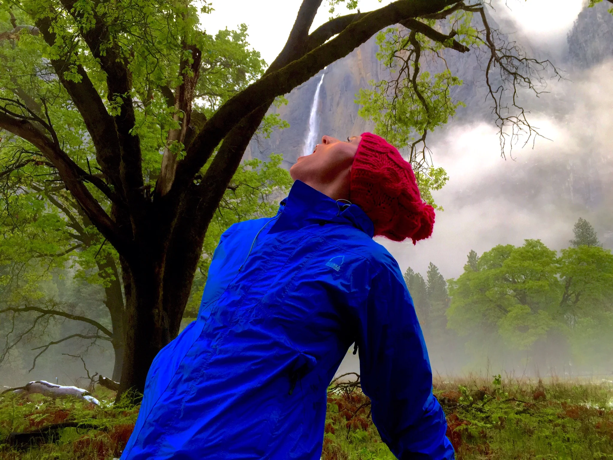 please excuse heather, it's her first time to yosemite