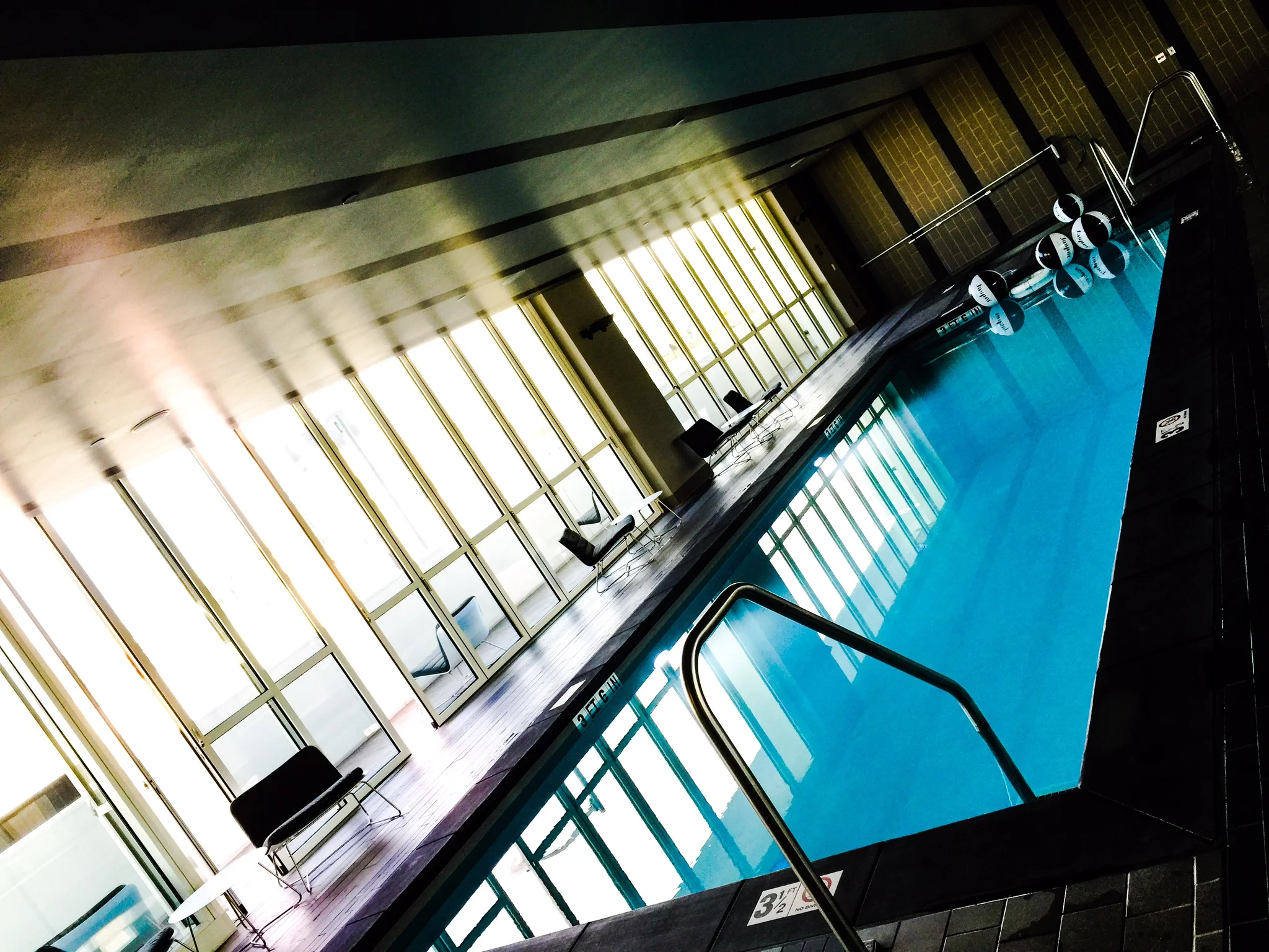 the pool...no, no we did not.
