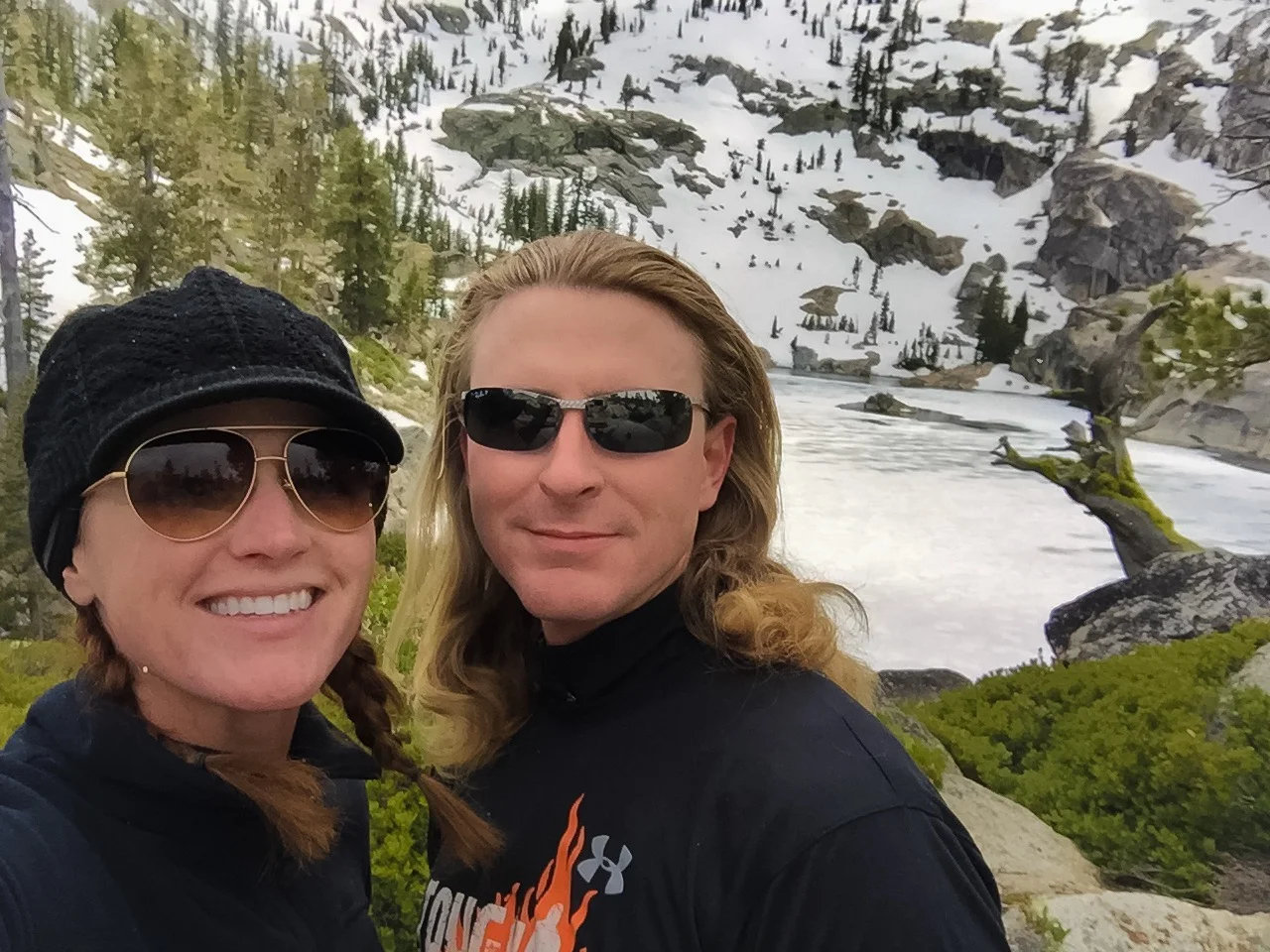 decided to hike out early morning so we could take a different route