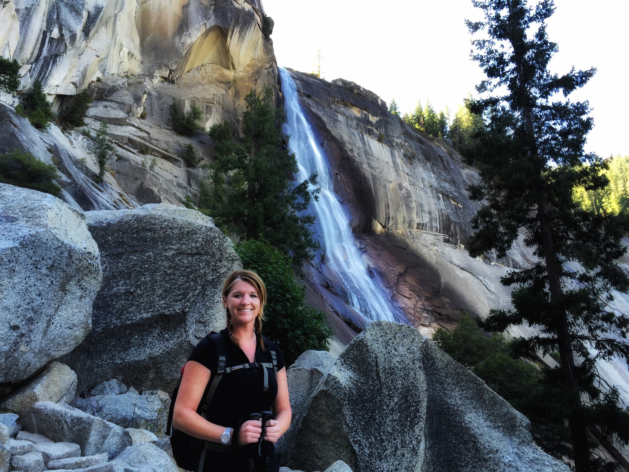 finishing the nevada falls hike