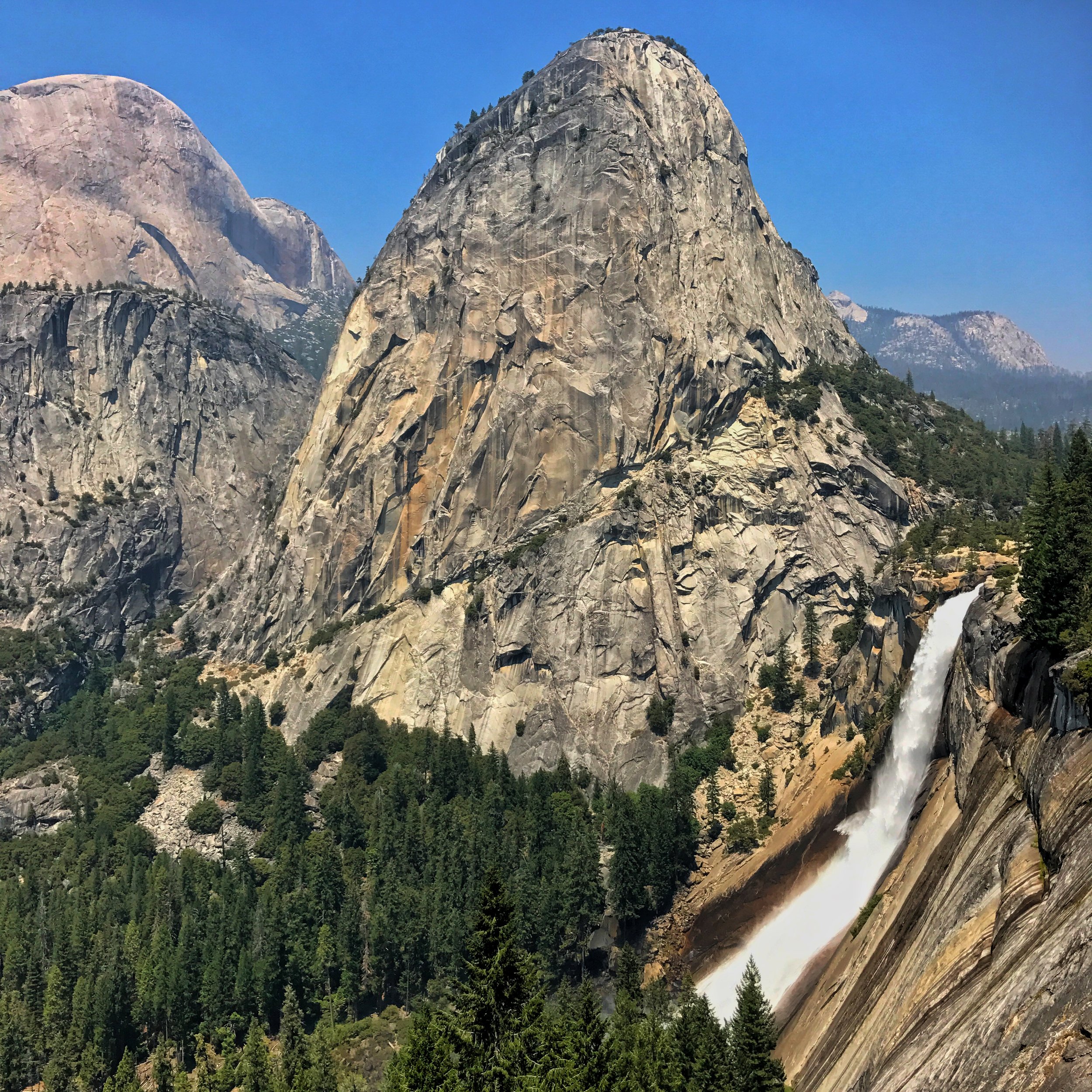 this was taken after half dome on the John Mur trail