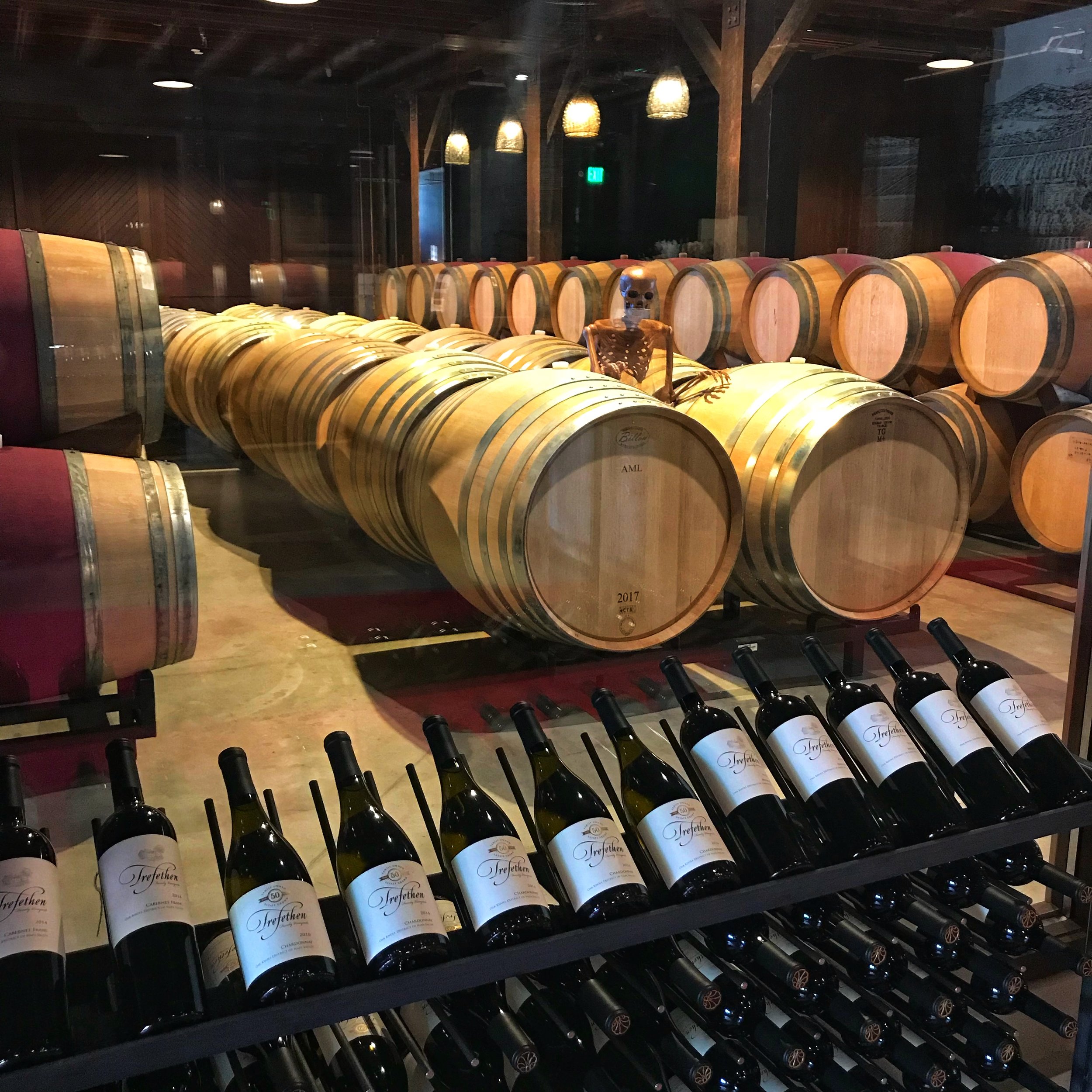 cool barrel display