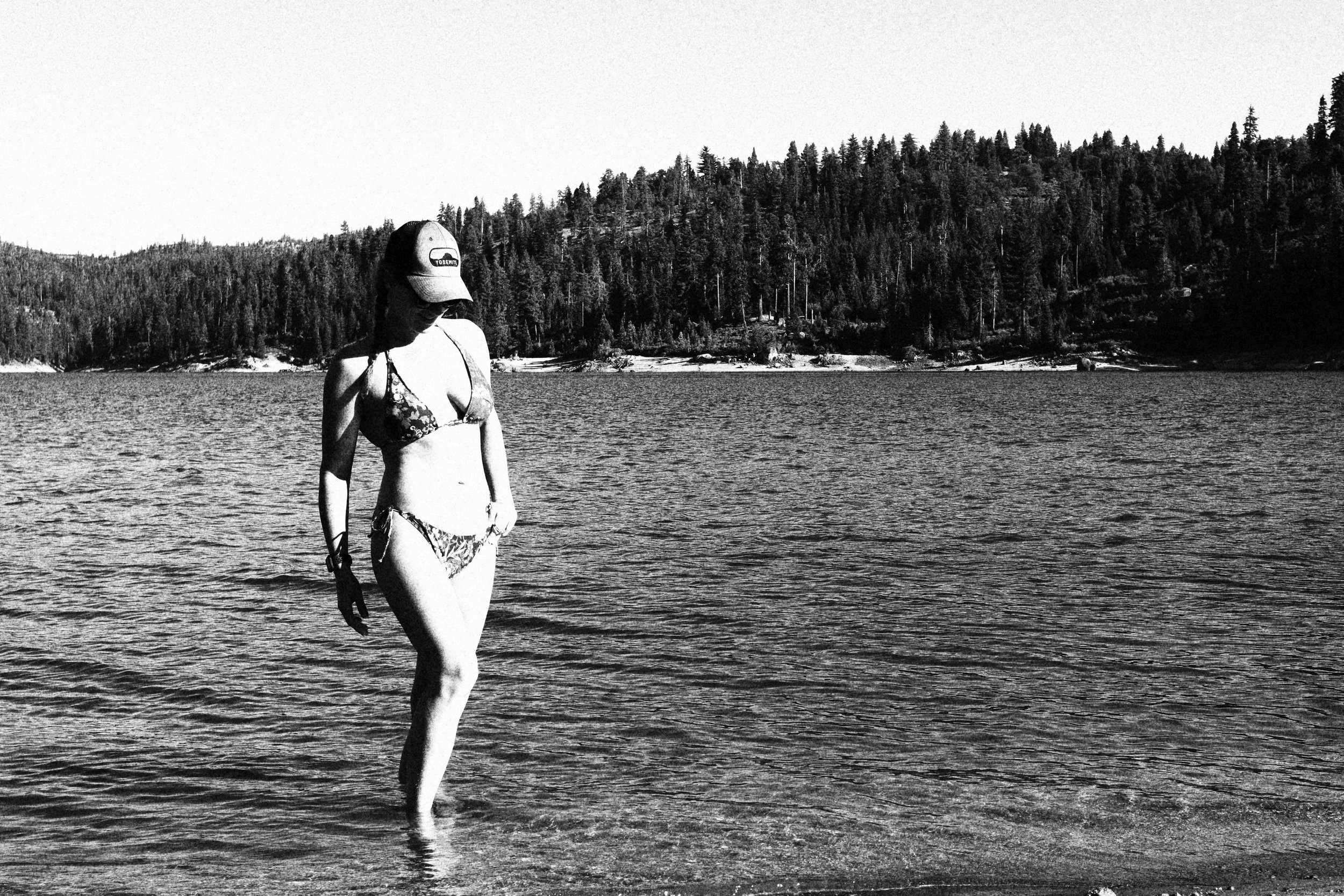 heather black & white