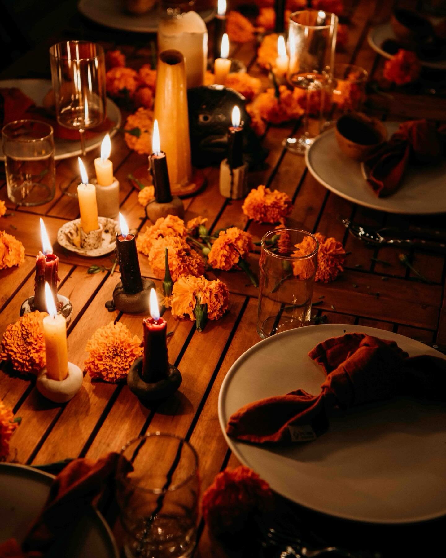 D&iacute;a de los Muertos is a borrowed tradition for me. It was not passed down to me from my ancestors and yet it speaks so deeply into my desire for myself and the world and how we approach death. 

I hope that my celebration and sharing of this m