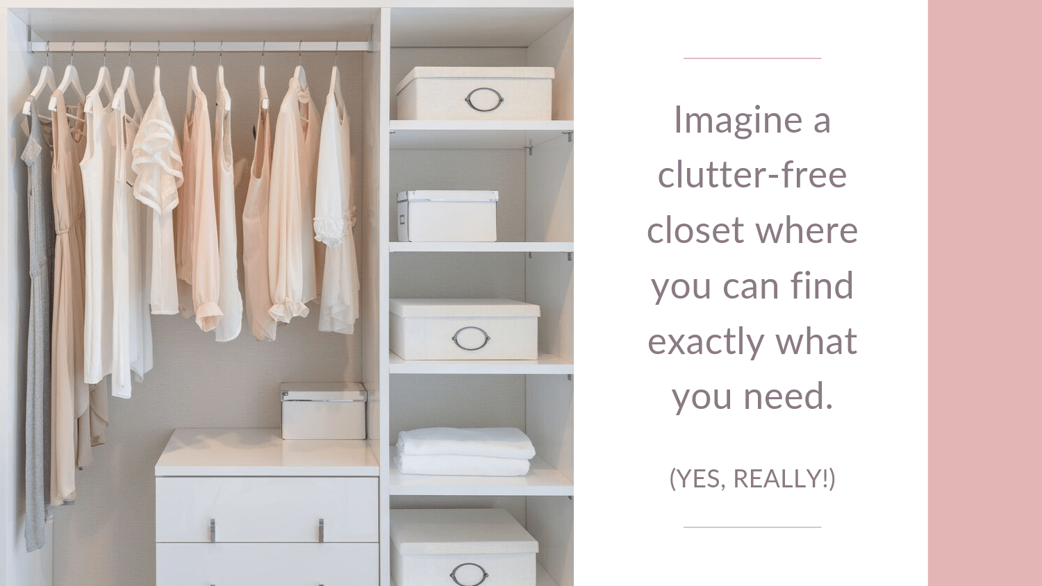 How To Organize Your Closet Peony Professional Organizing