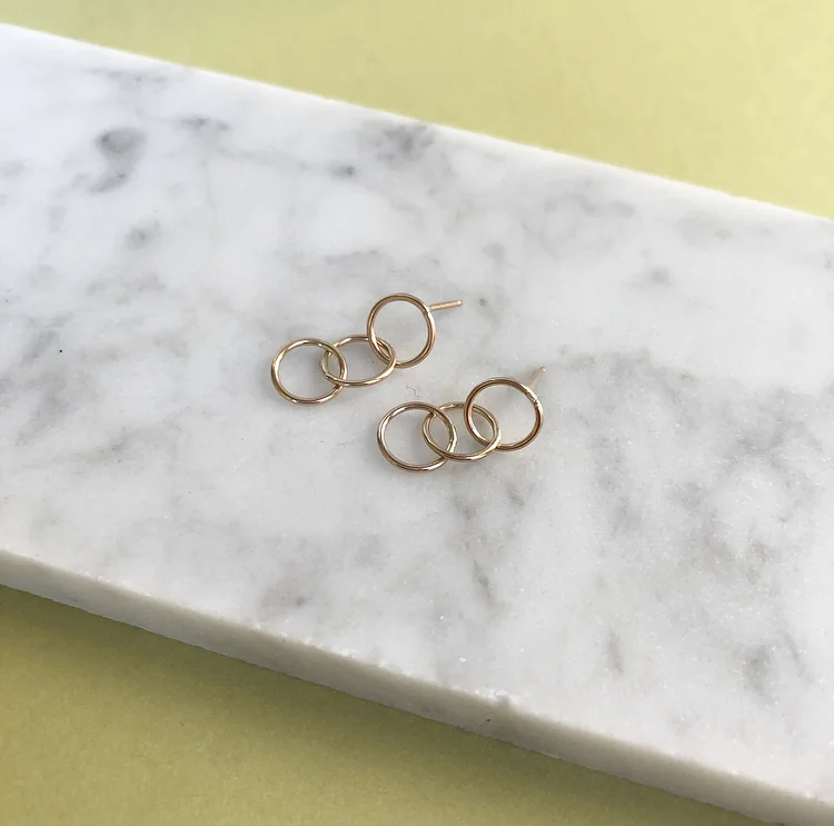 Past Present Future Earrings