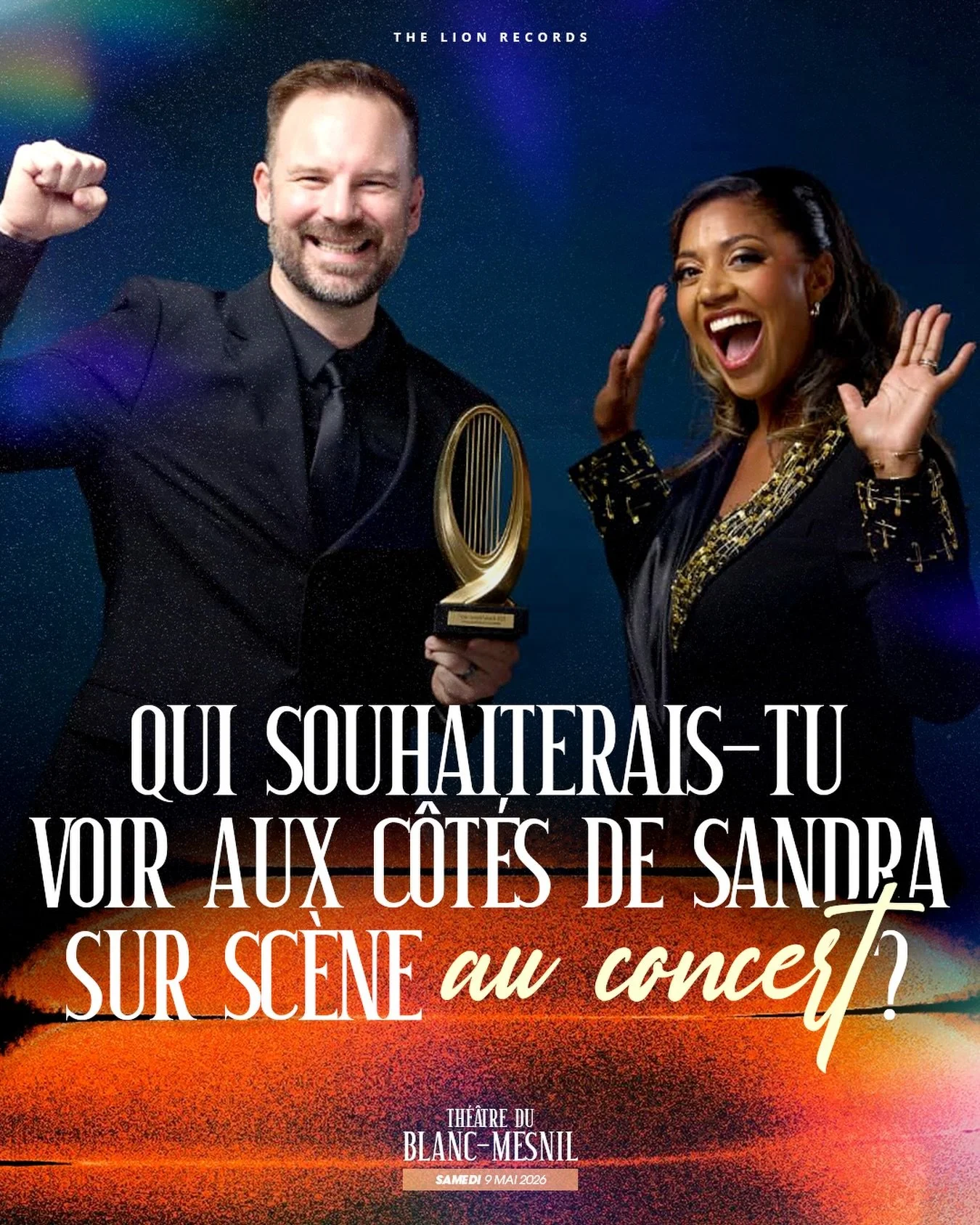 Allez dites-moi !!!&Agrave; votre  avis qui seront les invit&eacute;s lors de ce concert et qui sera en premi&egrave;re partie ? 👀
H&acirc;te de vous lireeee.

RDV le 9 mai, prenez vos billets 🎟️ le lien est dans la bio.

@thelionrecords1