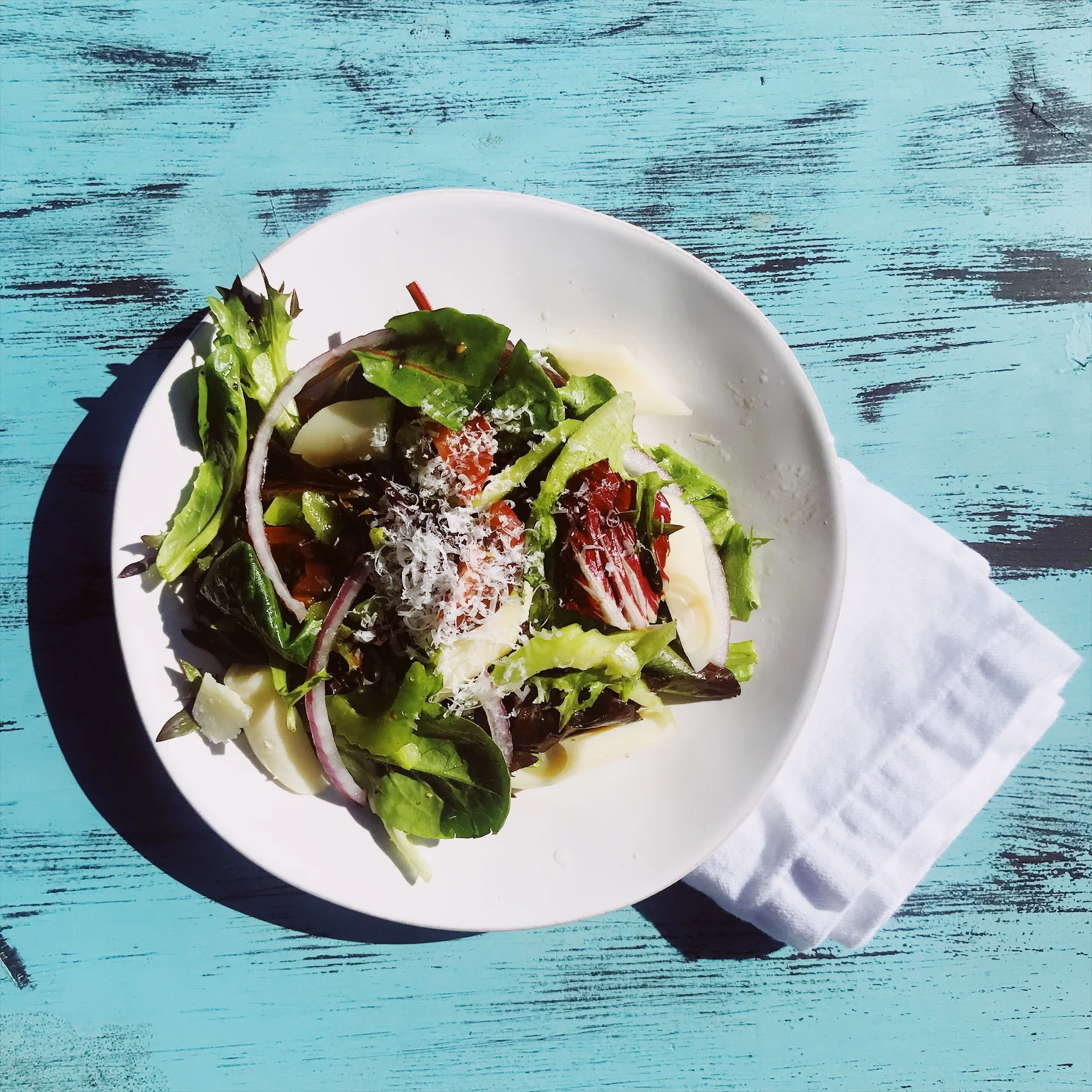 Heart of Palm Salad with Lemon-Truffle Vinaigrette