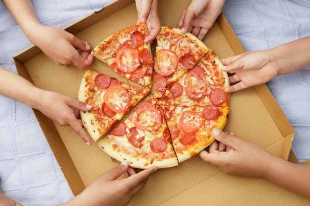 “Let’s see, four adults and five kids…two mediums and a small order of breadsticks should be fine, right? Jesse, are you OK? You look like you just saw a ghost.”