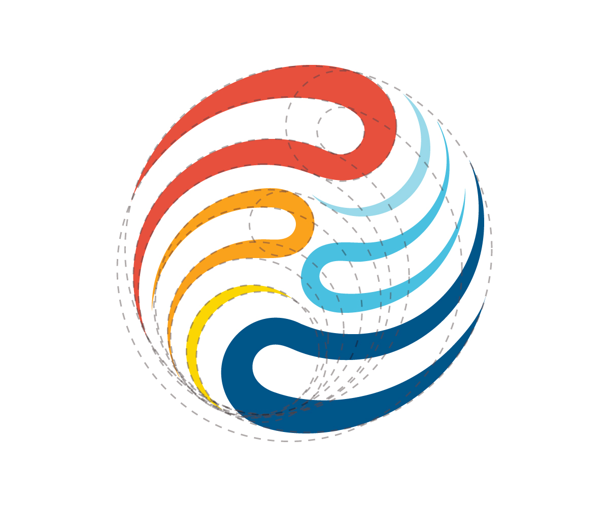 Fusion Pools - Logo, Branding, Detail, Colour