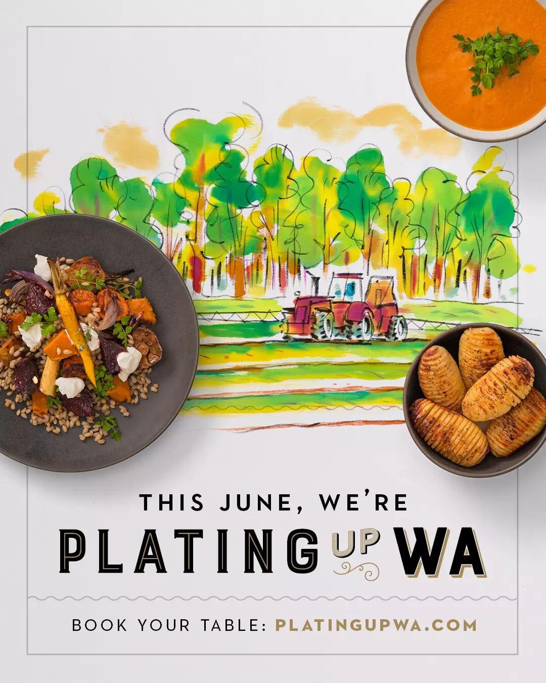 Winter in WA is abundant with delicious seasonal produce, just waiting to be accompanied by perfectly matched beverages. 

This June, look out for participating restaurants and venues showcasing their hero Plating Up WA dishes.  They are supplied by 