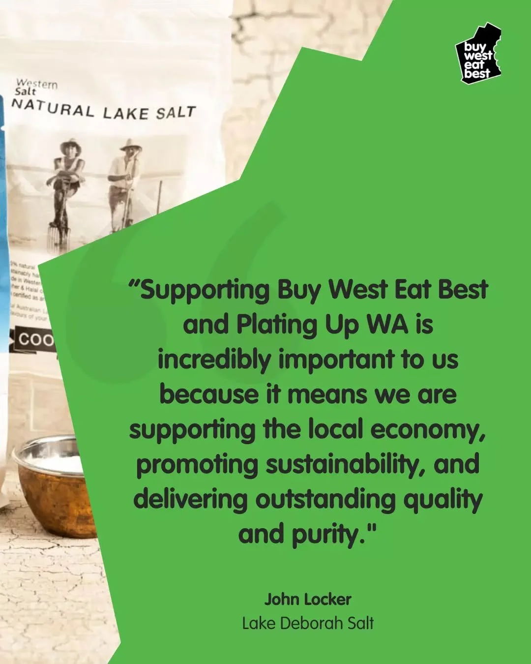 @LakeDeborahSalt comes from an ancient place so remote it is untouched by man-made pollutants &ndash; and you can taste the difference. 

The salt&rsquo;s unique flavour-enhancing properties come courtesy of its five-million-year-old namesake near Ko