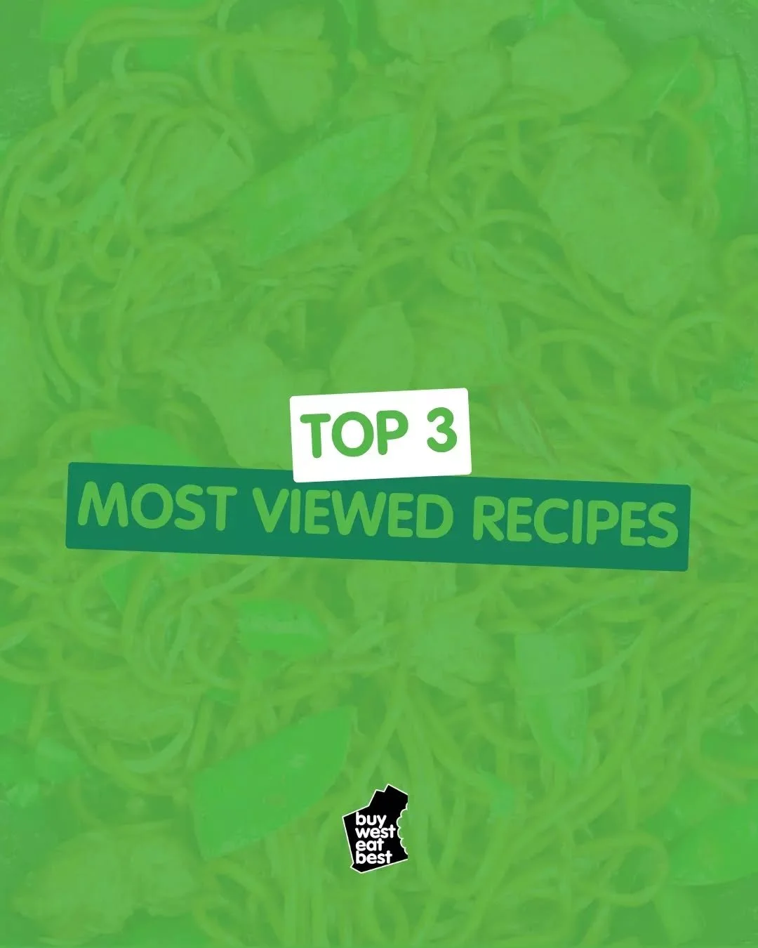 You clicked, you cooked and you came back for more 👩&zwj;🍳💚

Last month's three most-loved recipes on the Buy West Eat Best website:
🍖 Air Fryer Pork Ribs
🍈 Guava Paste (Goiabada)
🍜 Stir Fry Hokkien Noodles

From sticky savoury favourites to sw