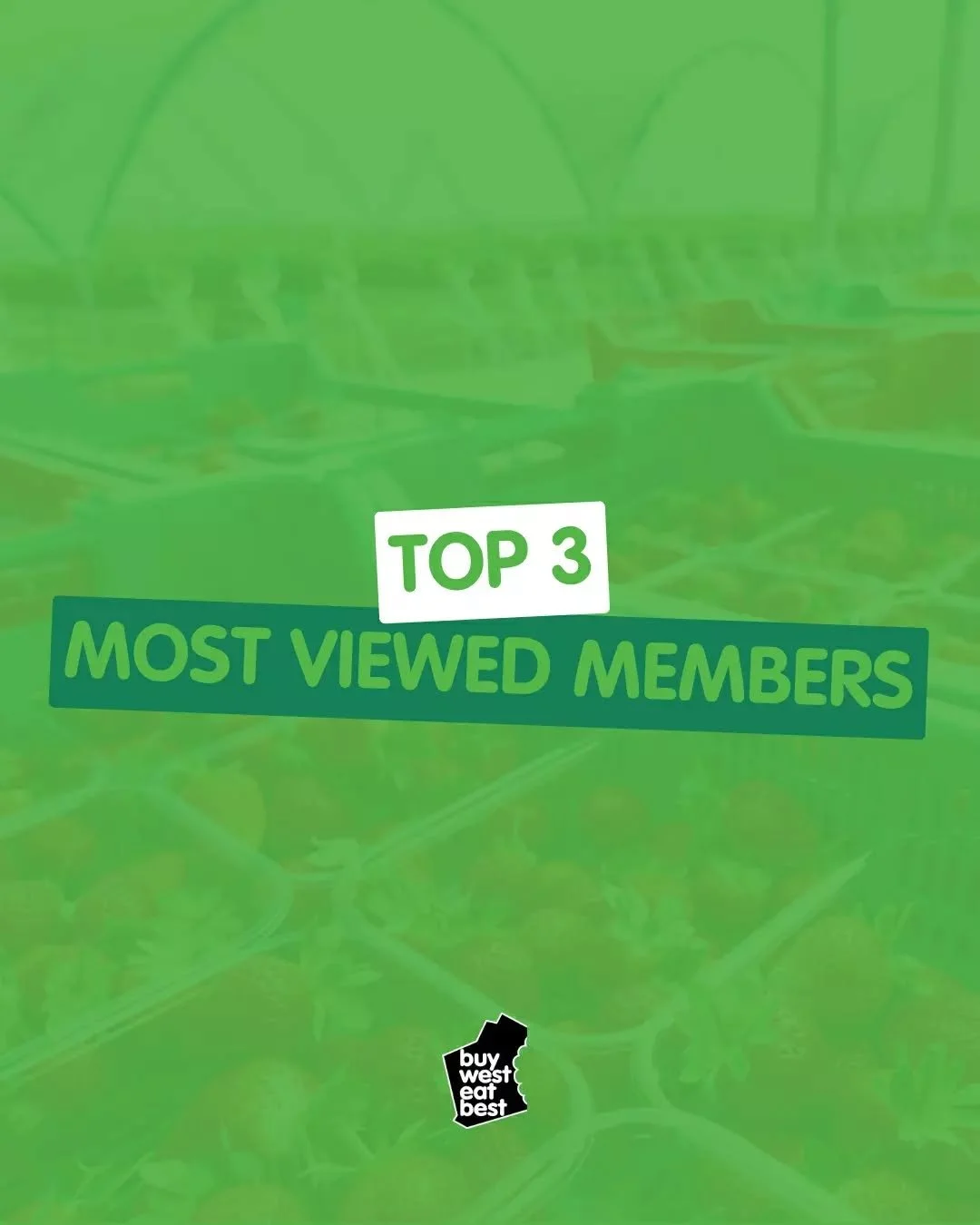 Our most-viewed members last month 👀💚
🍓 Berry Sweet | @berrysweetstrawberryfarm
🥖 Bovell's Bakery
🌱 Acadia Farms | @acadiafarmsknx

From sweet local berries to fresh-baked goods and WA-grown produce &mdash; a great snapshot of the variety and qu