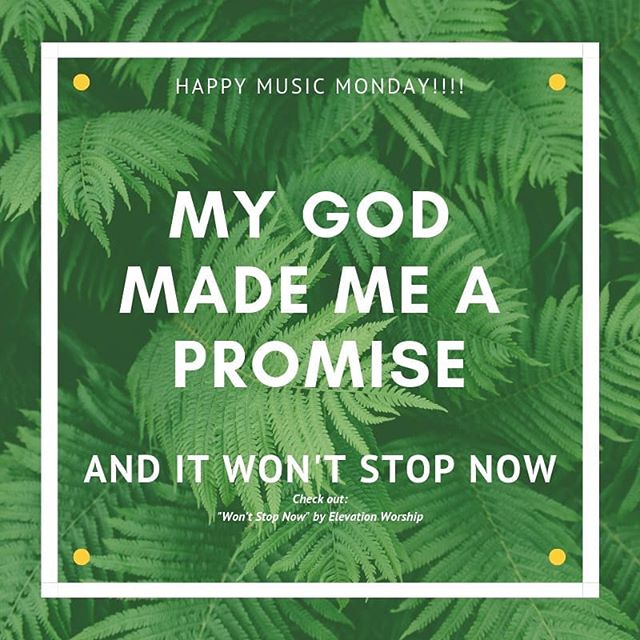 Have you heard of this song yet?! I played and sang this song over and over SO many times this past summer. And I continue to do it. The words ring true: My God Made Me A Promise and It Won't Stop Now!!
~~~
Check it out: &quot;Won't Stop Now&quot; by