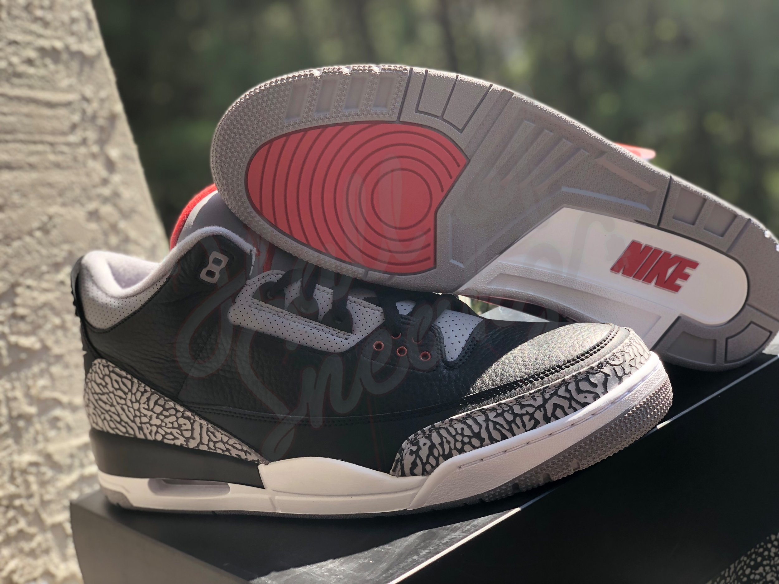 Air Jordan 3 Retro Og Men Black Cement 18