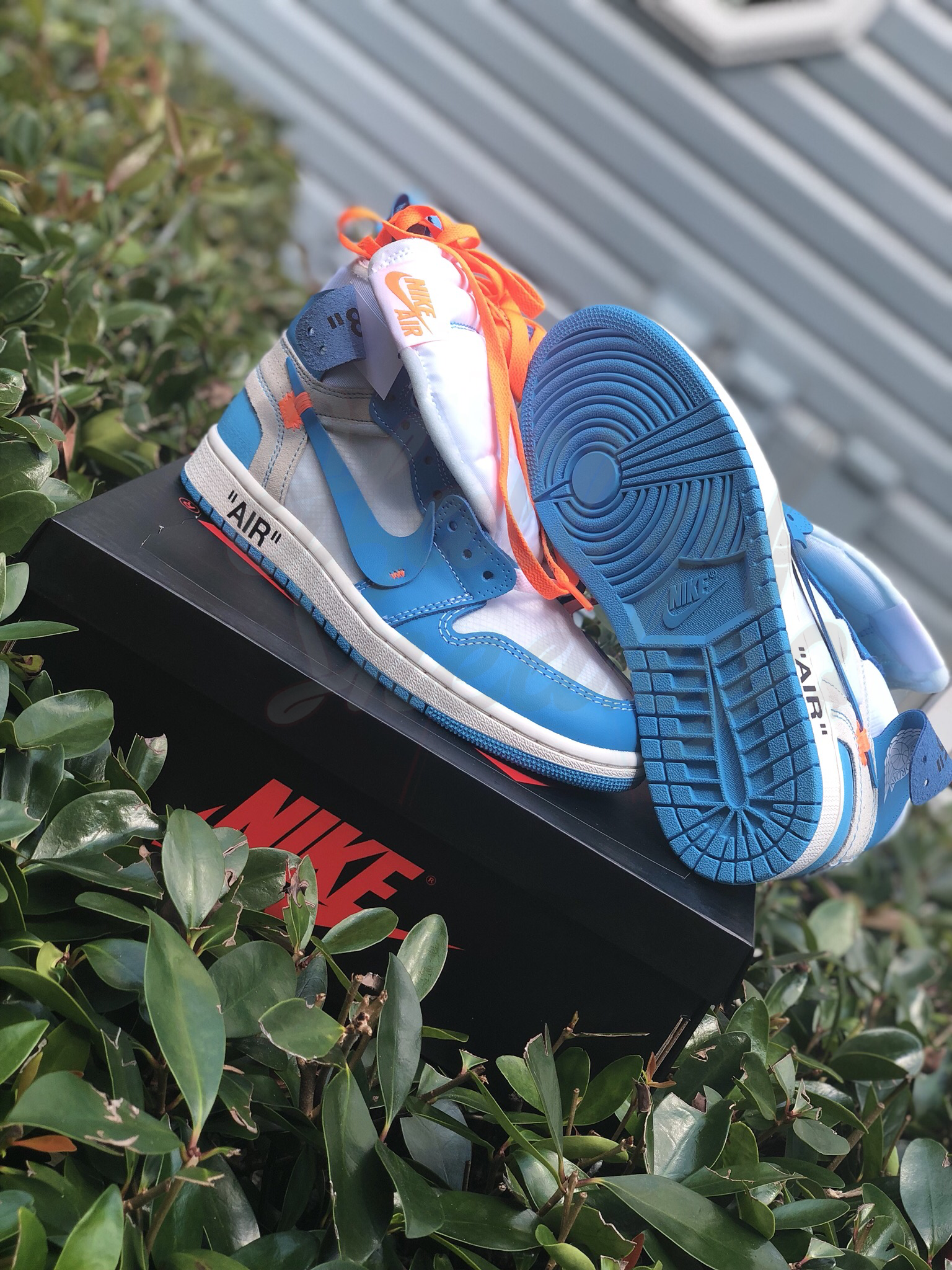 Off White X Air Jordan 1 Retro High Og Men Unc