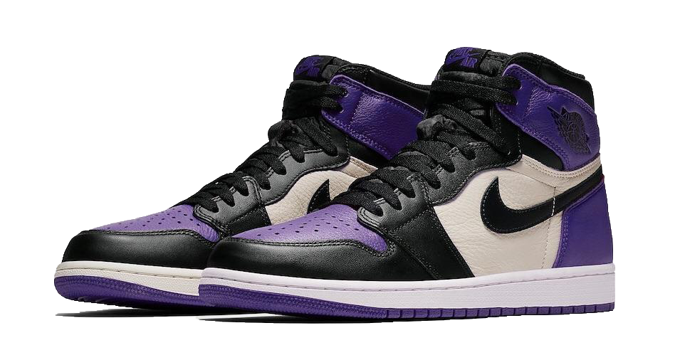 jordan 1 court purple mens