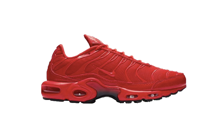 red nike air max plus womens