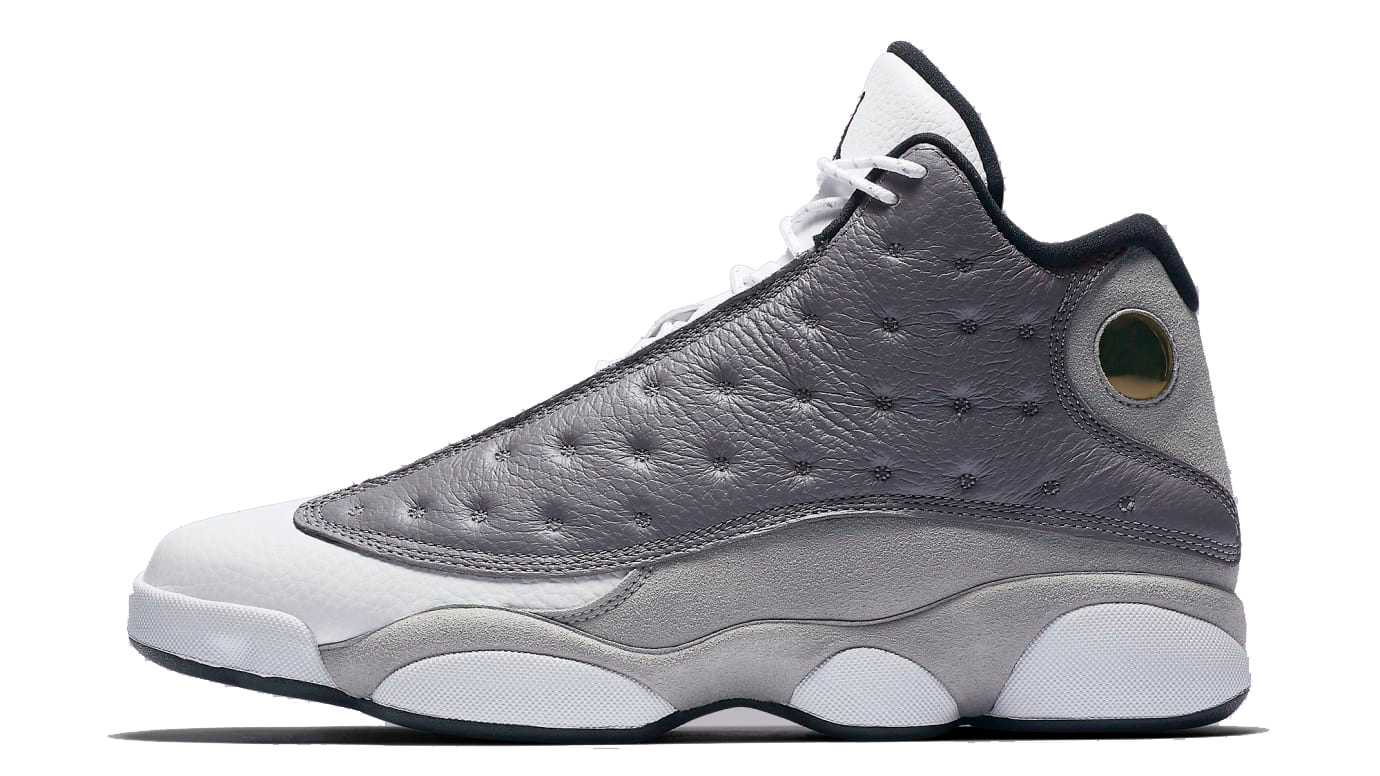 gray jordan retro 13