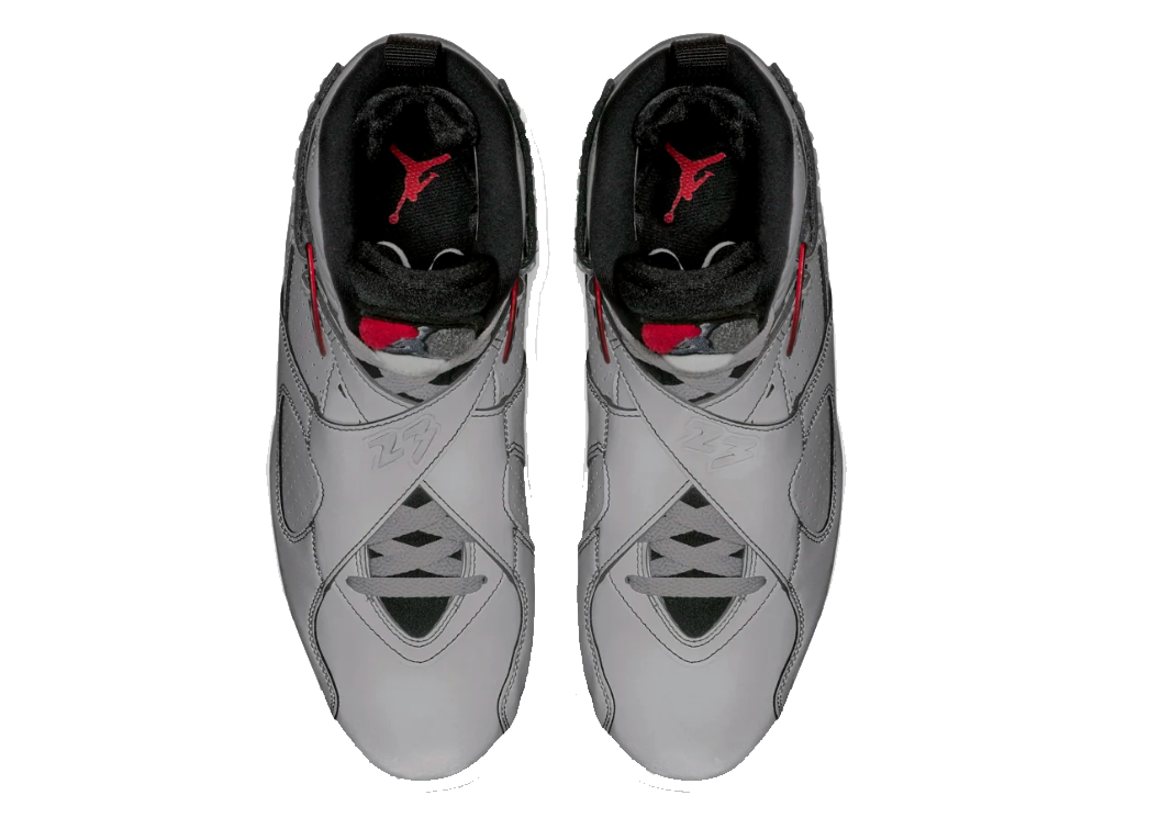 jordan 8s reflective