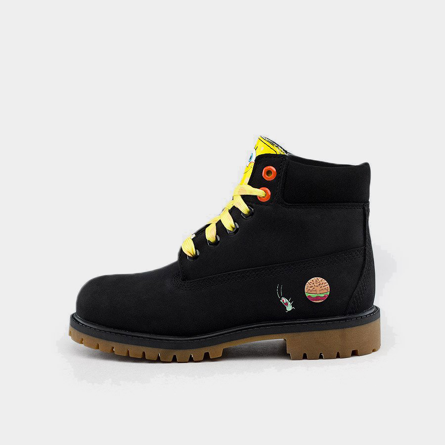 black spongebob timberlands
