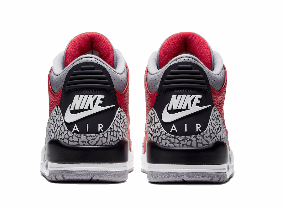 Air Jordan 3 Retro -GS- 'Red Cement'