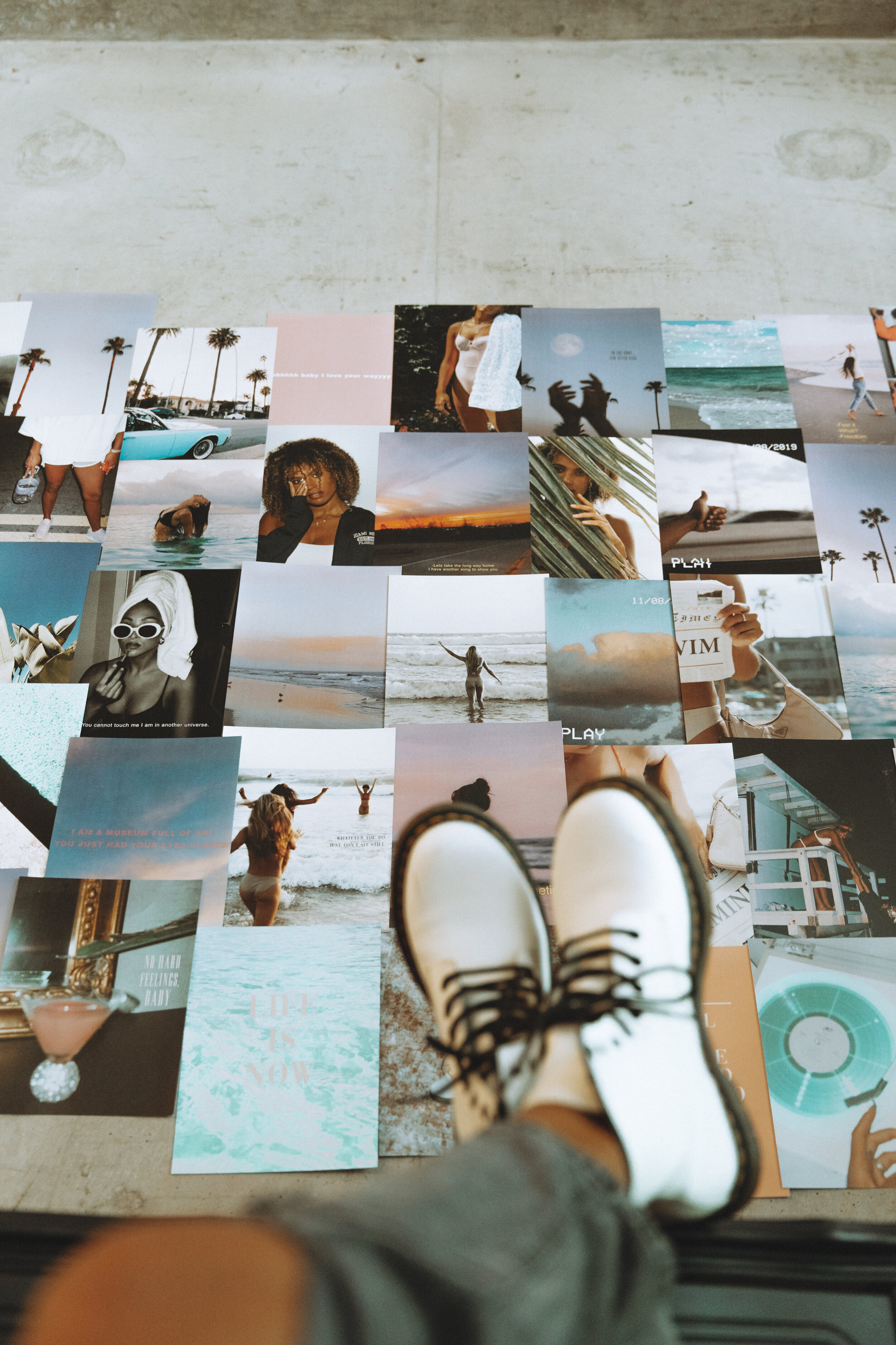 Ocean Baby Collage Kit