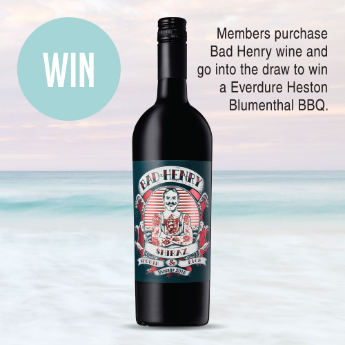 Bad Henry Shiraz $14.99ea