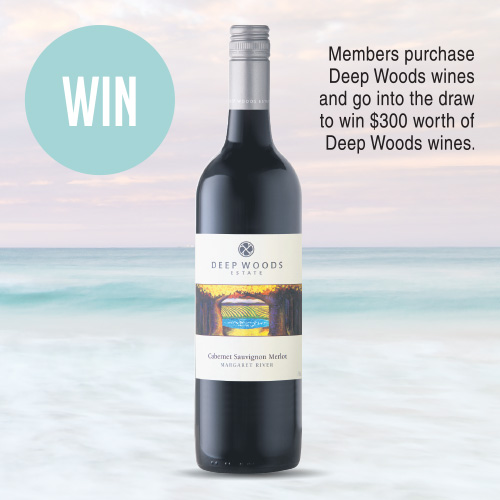 Deep Woods Estate SB, Chardonnay & Shiraz et al $16.99ea