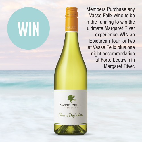 Vasse Felix Classic Dry Red or White 2 for $30