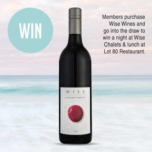 Wise Sea Urchin SBS & Cabernet Merlot $14.99ea